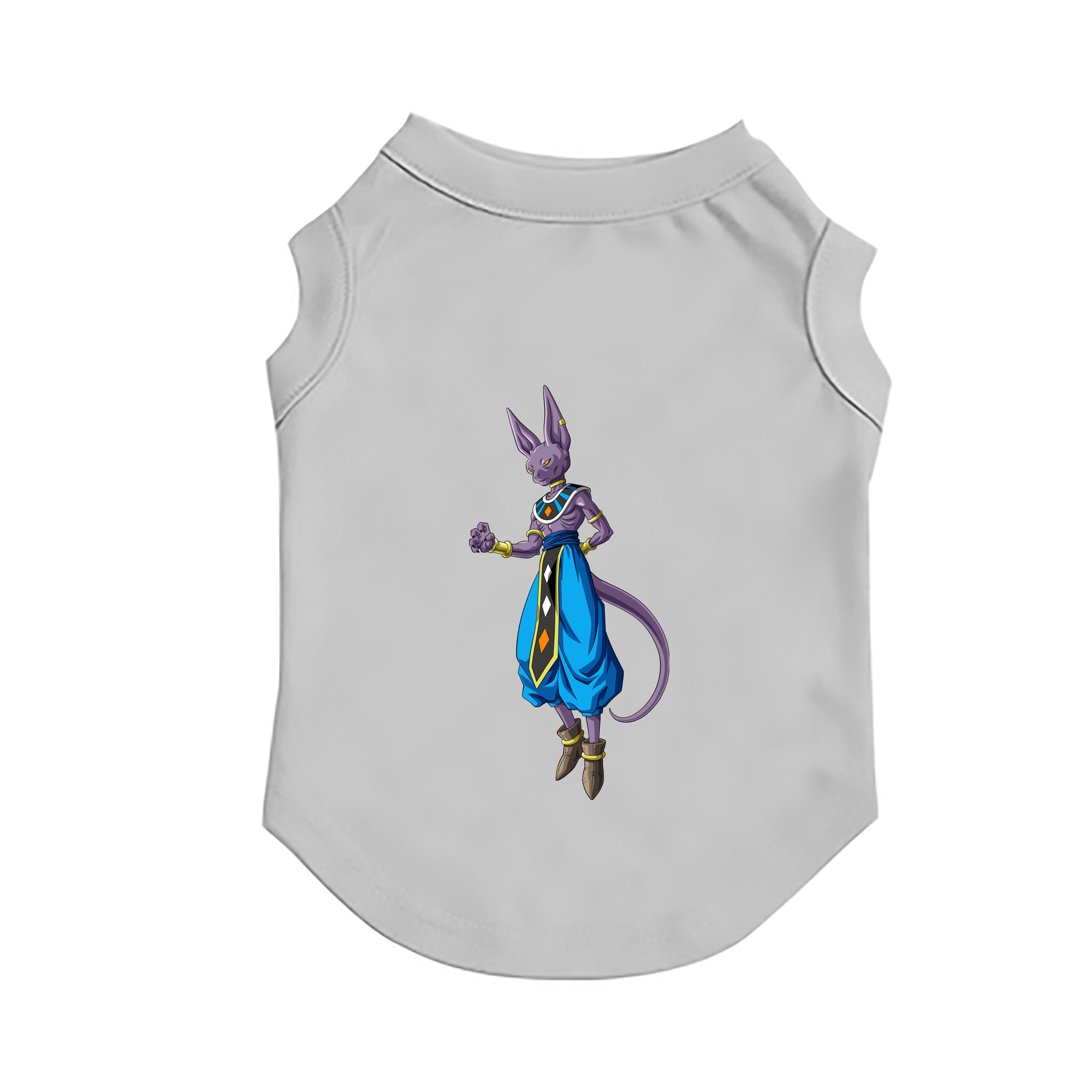 （画像用） ドラゴンボール ビルス 破壊神ビルス DRAGON BALL Beerus Birusu ペット用ベスト