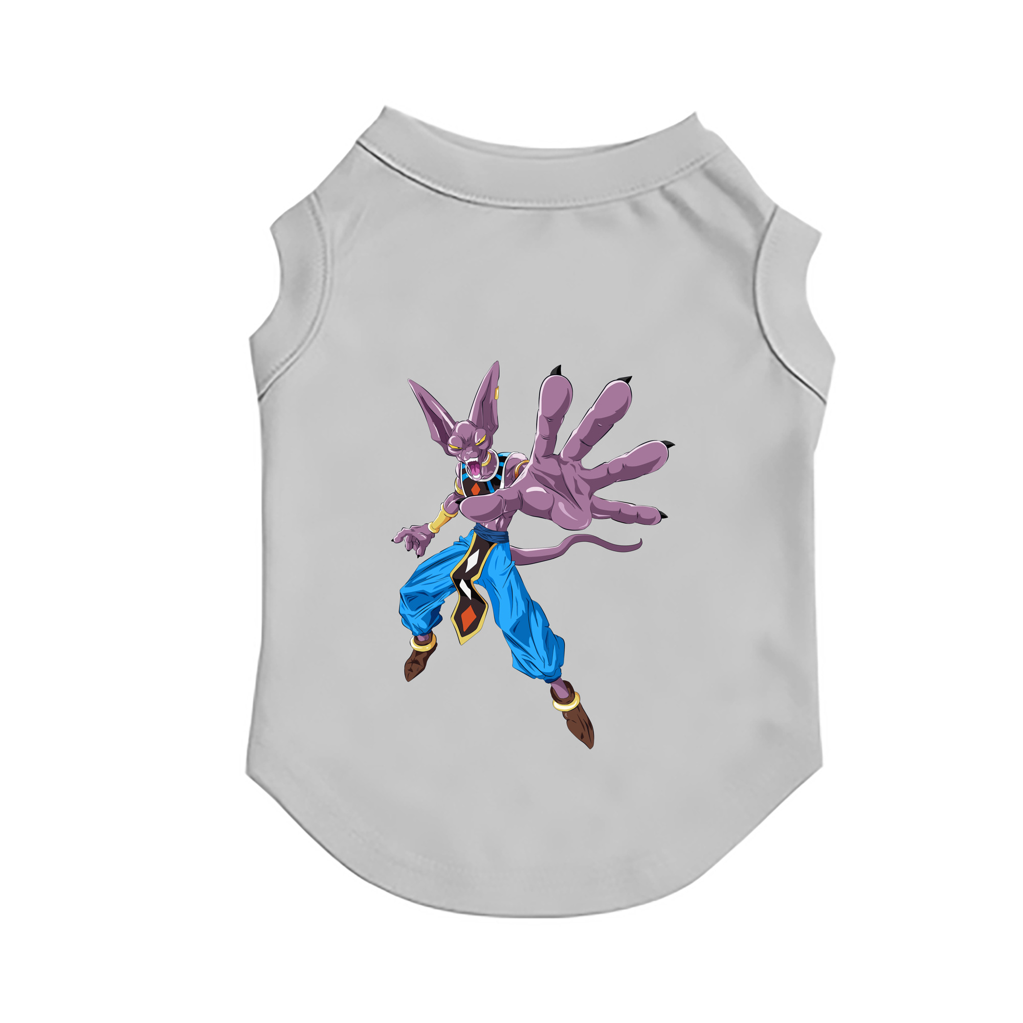 （画像用） ドラゴンボール ビルス 破壊神ビルス DRAGON BALL Beerus Birusu ペット用ベスト
