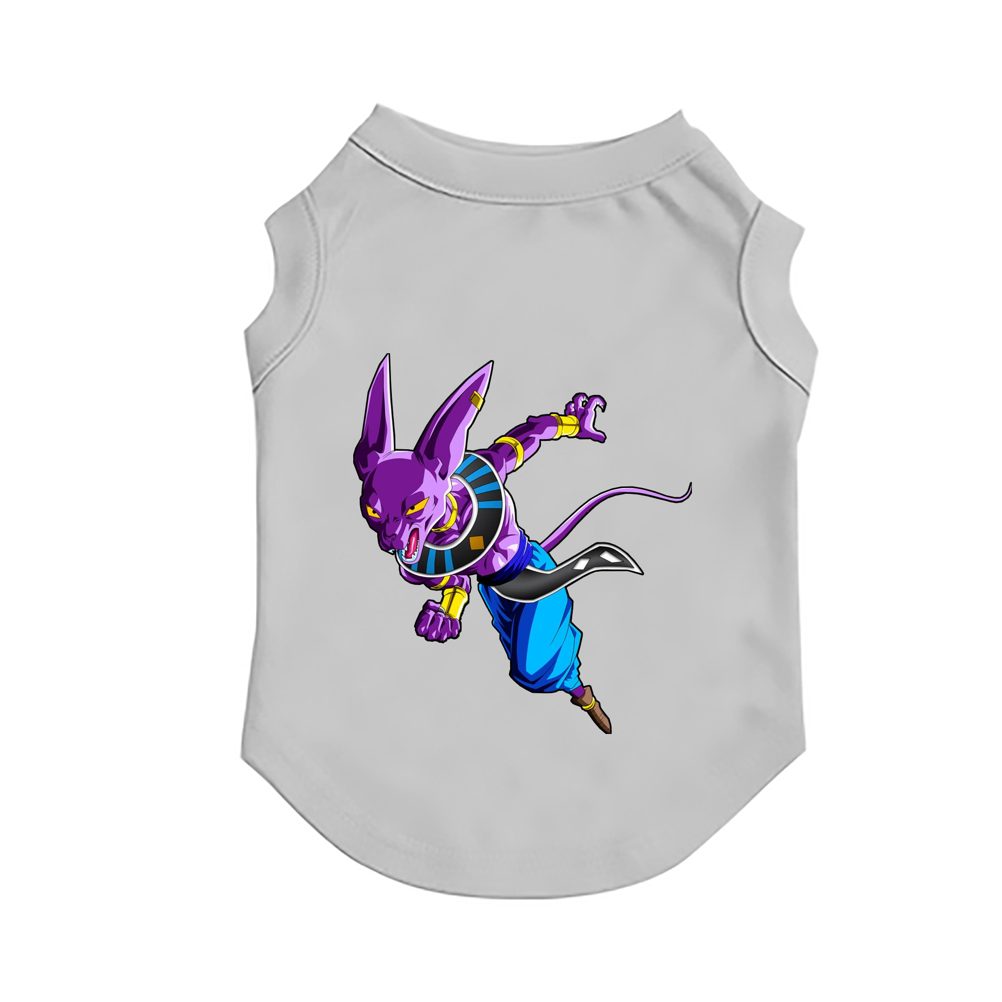 （画像用） ドラゴンボール ビルス 破壊神ビルス DRAGON BALL Beerus Birusu ペット用ベスト