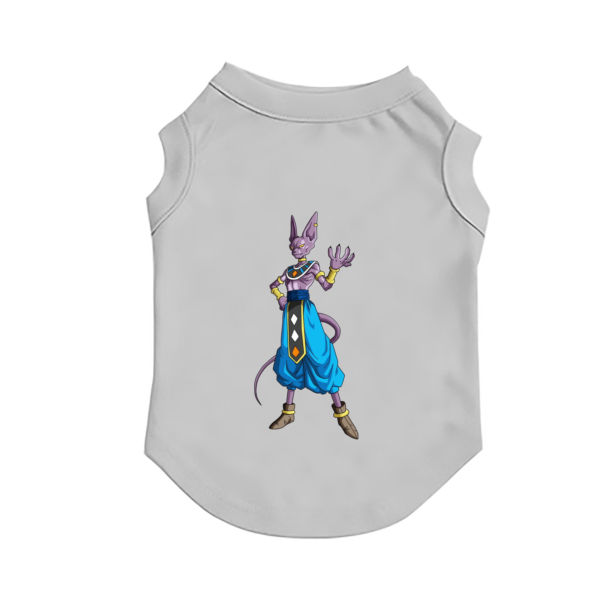 （画像用） ドラゴンボール ビルス 破壊神ビルス DRAGON BALL Beerus Birusu ペット用ベスト