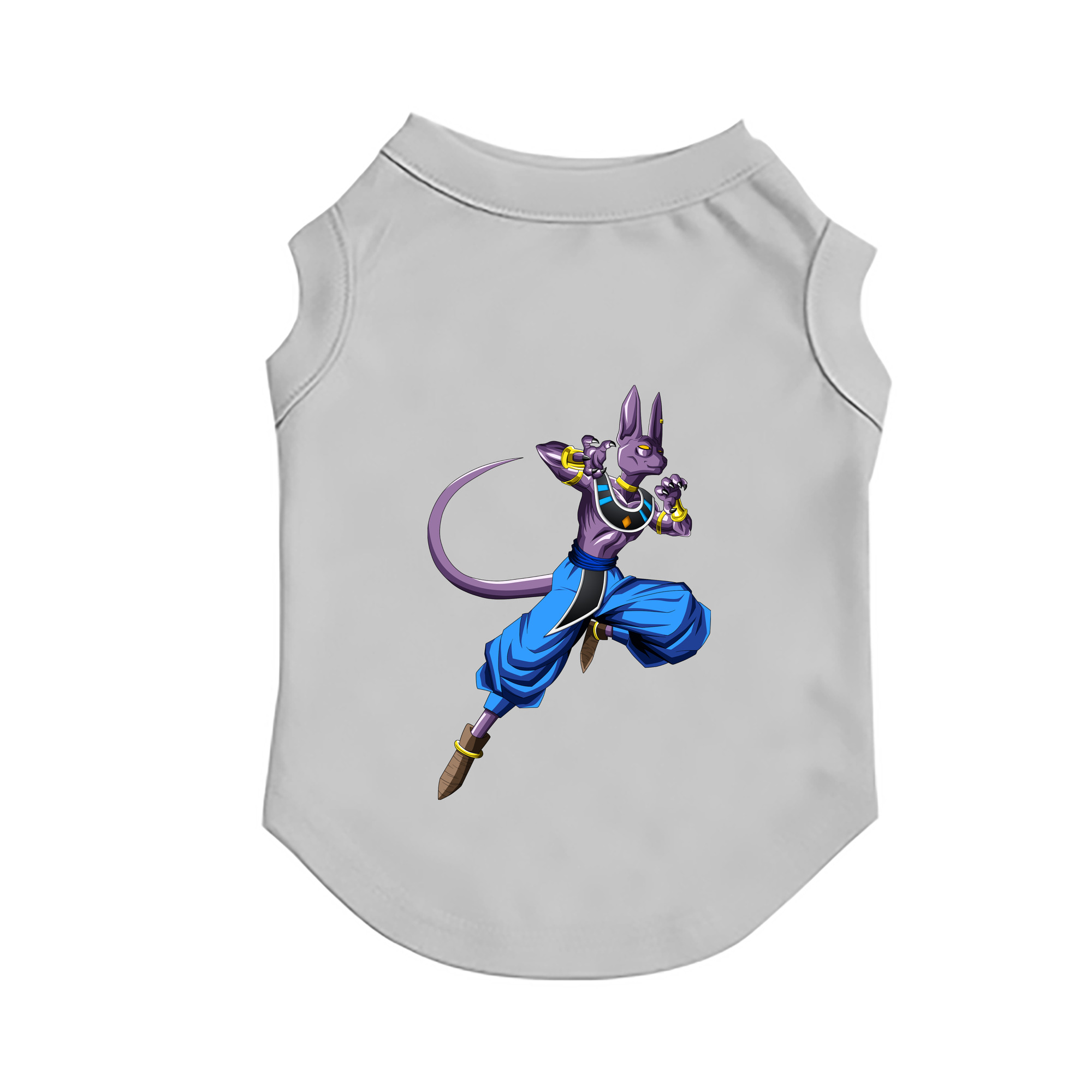 （画像用） ドラゴンボール ビルス 破壊神ビルス DRAGON BALL Beerus Birusu ペット用ベスト