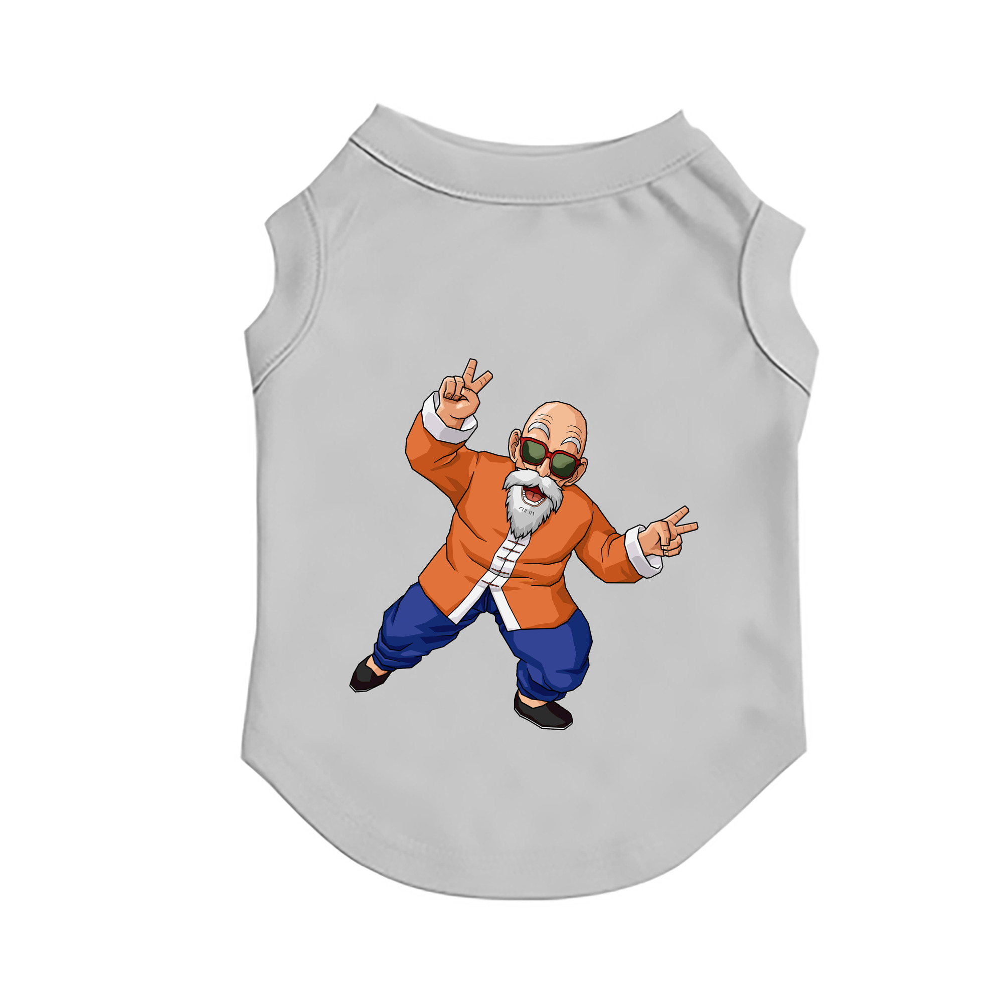 （画像用） ドラゴンボール 亀仙人（かめせんにん） DRAGON BALL Master Roshi Kame Sennin ペット用ベスト