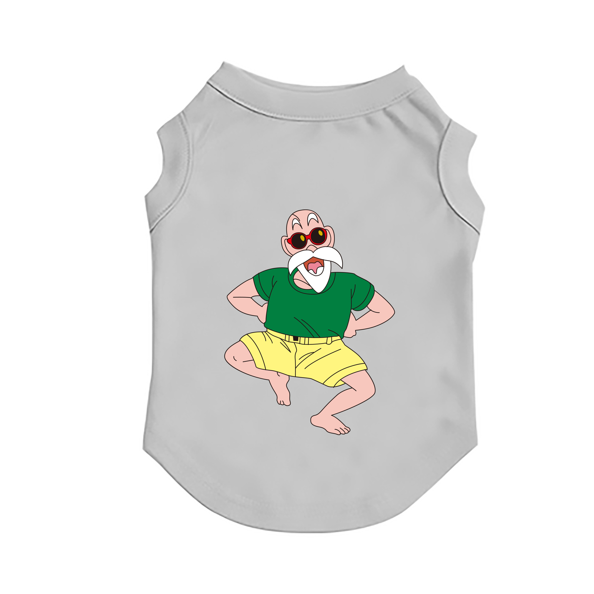 （画像用） ドラゴンボール 亀仙人（かめせんにん） DRAGON BALL Master Roshi Kame Sennin ペット用ベスト