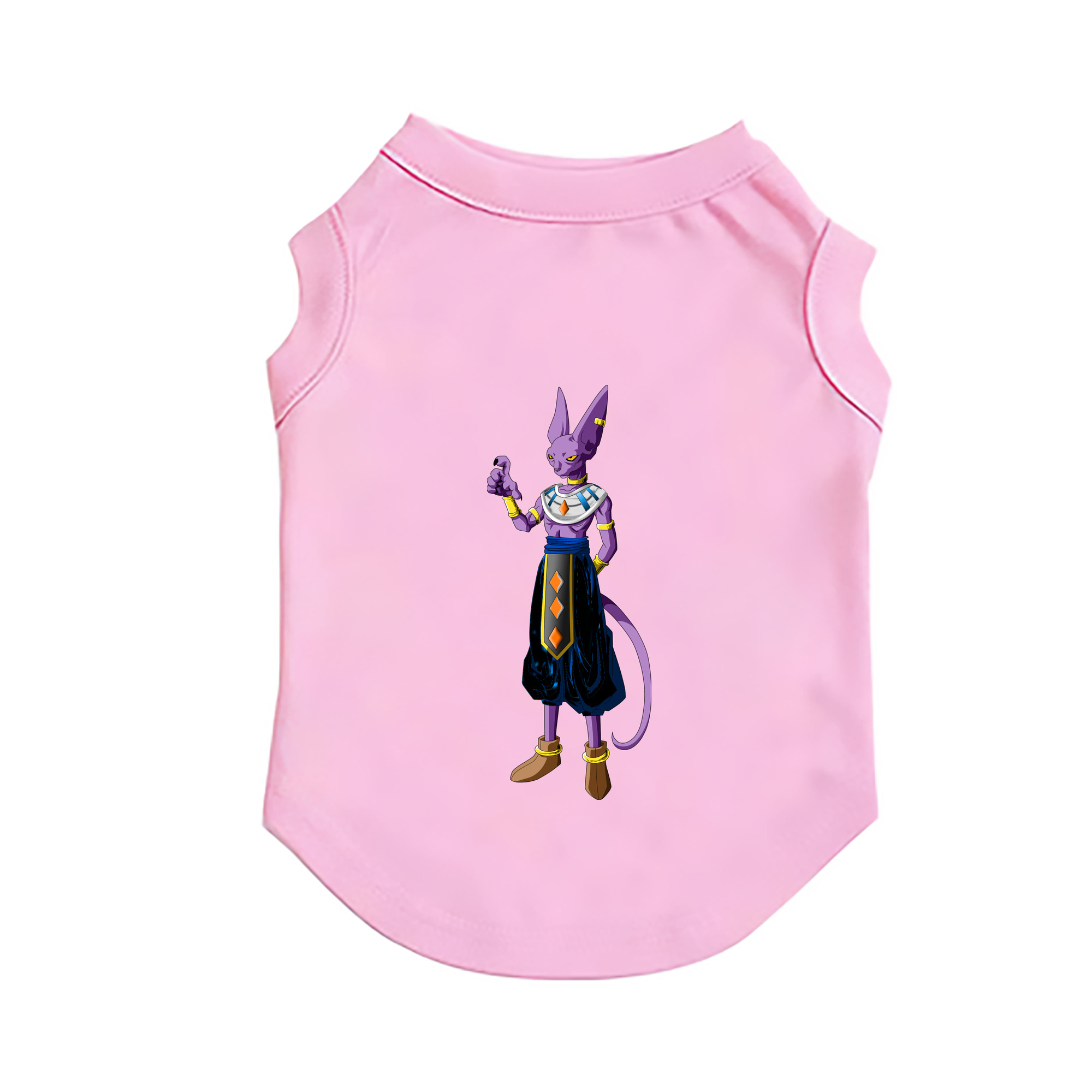 （画像用） ドラゴンボール ビルス 破壊神ビルス DRAGON BALL Beerus Birusu ペット用ベスト