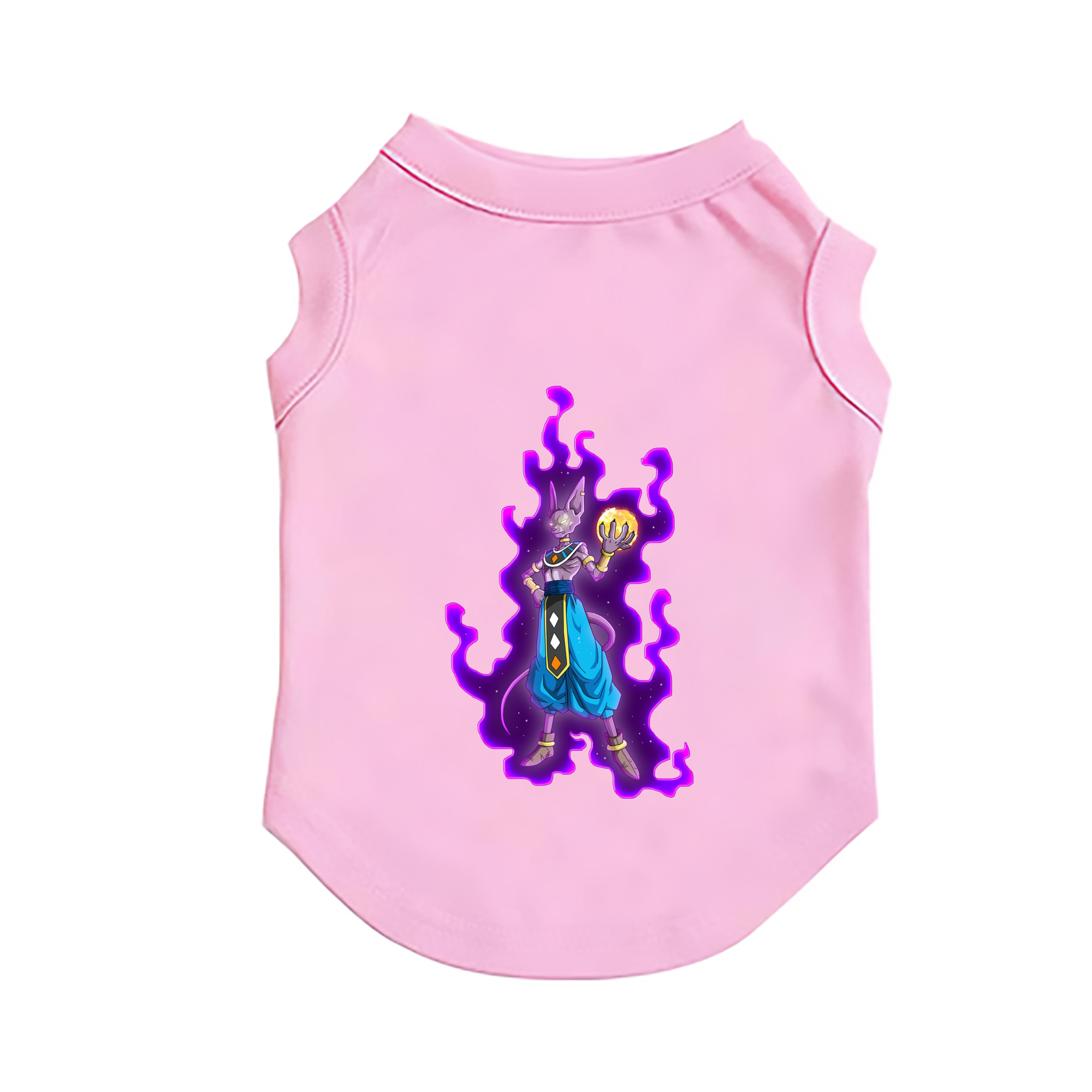 （画像用） ドラゴンボール ビルス 破壊神ビルス DRAGON BALL Beerus Birusu ペット用ベスト