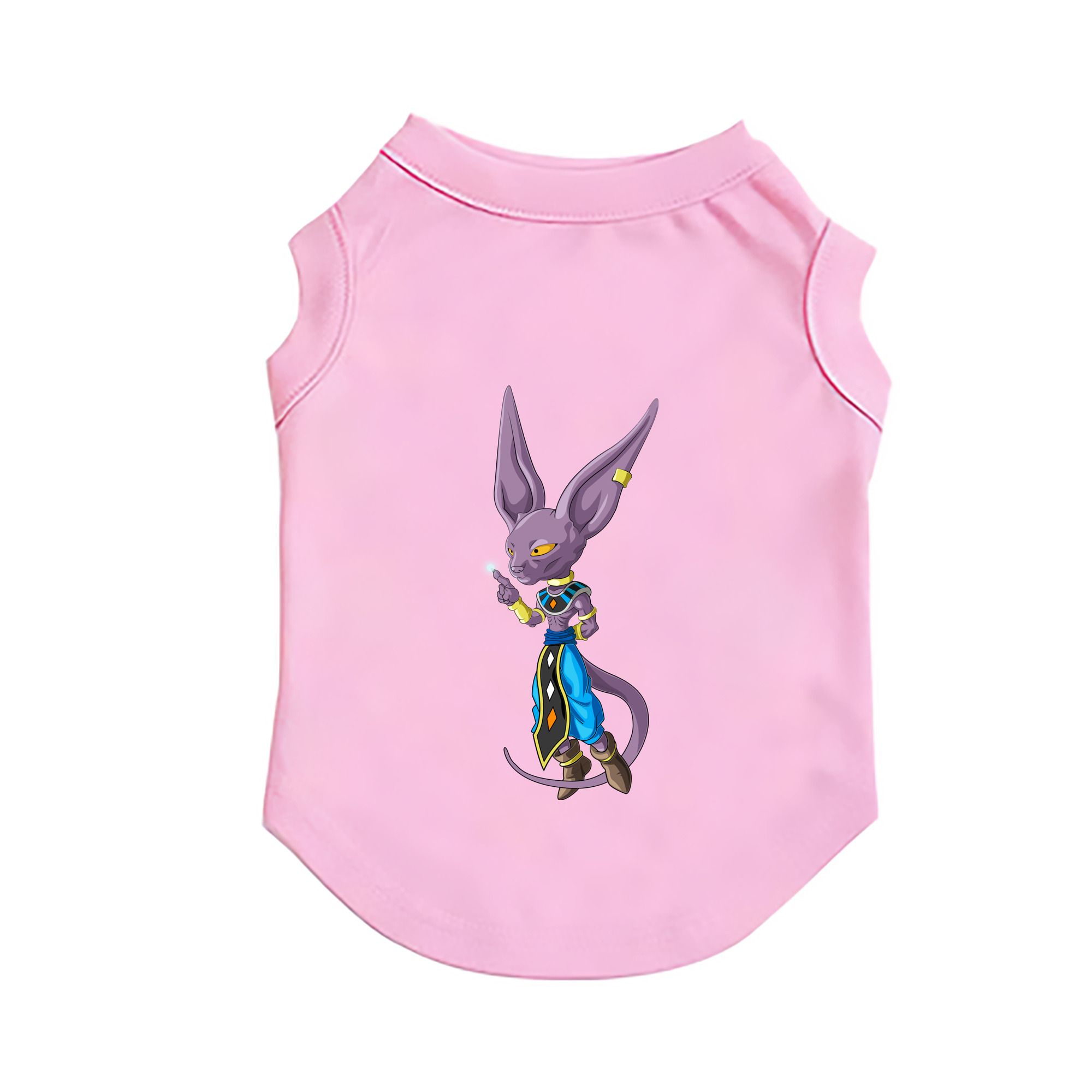 （画像用） ドラゴンボール ビルス 破壊神ビルス DRAGON BALL Beerus Birusu ペット用ベスト