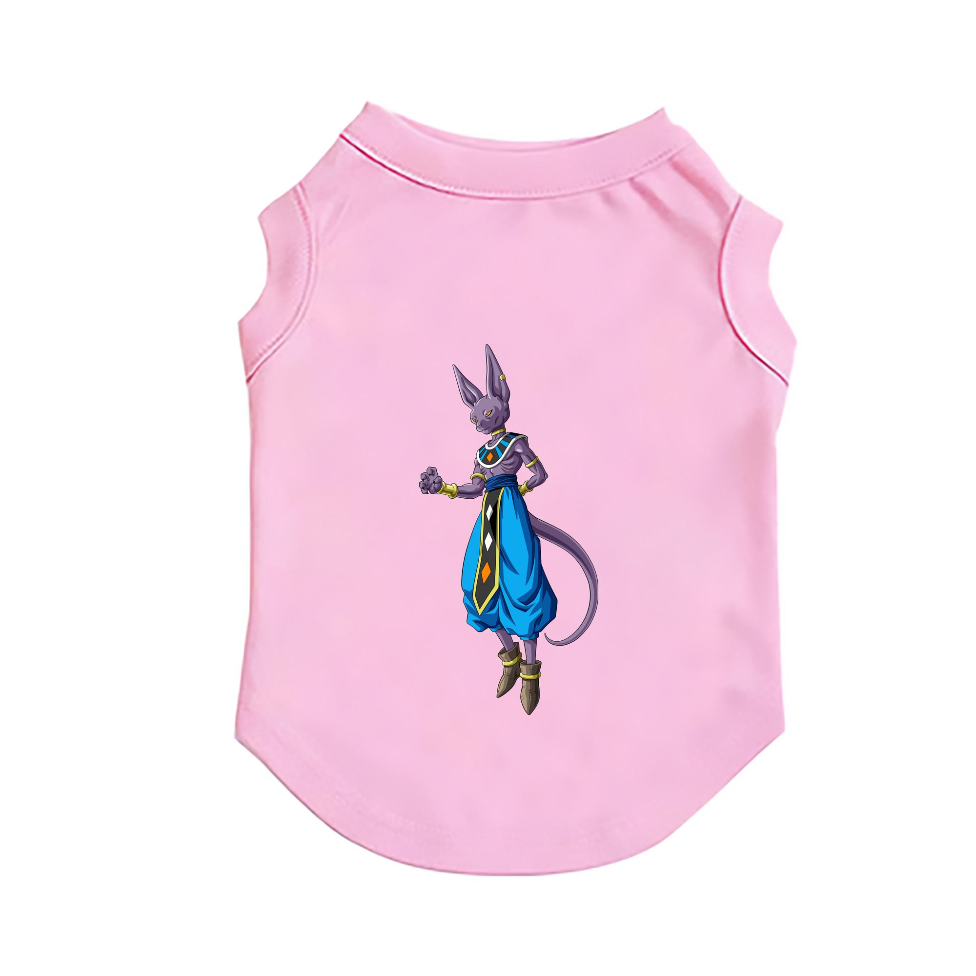 （画像用） ドラゴンボール ビルス 破壊神ビルス DRAGON BALL Beerus Birusu ペット用ベスト