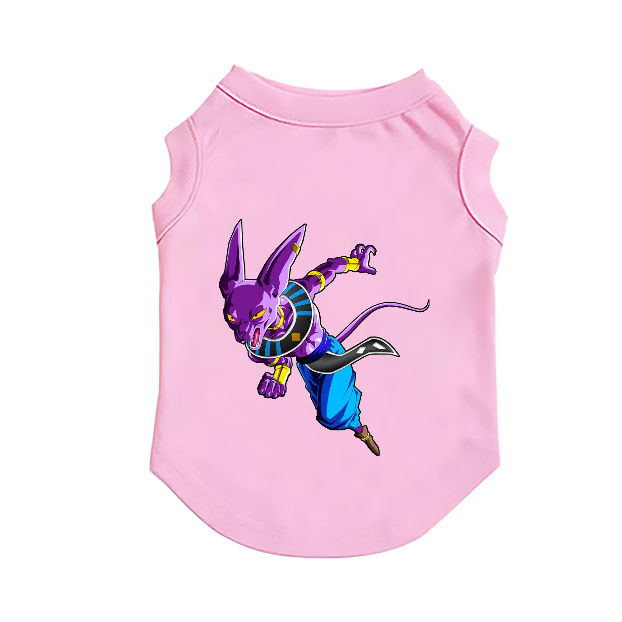 （画像用） ドラゴンボール ビルス 破壊神ビルス DRAGON BALL Beerus Birusu ペット用ベスト