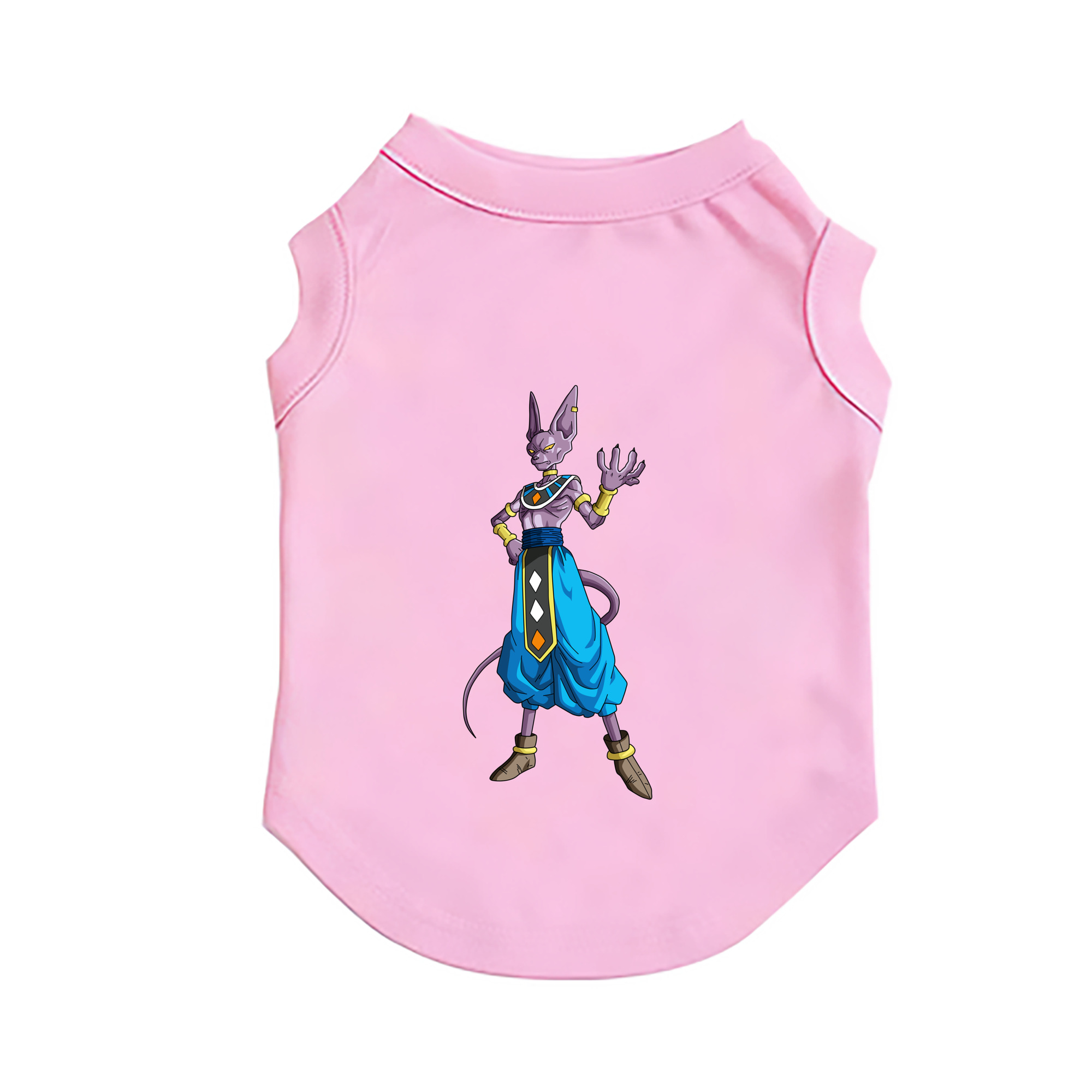 （画像用） ドラゴンボール ビルス 破壊神ビルス DRAGON BALL Beerus Birusu ペット用ベスト