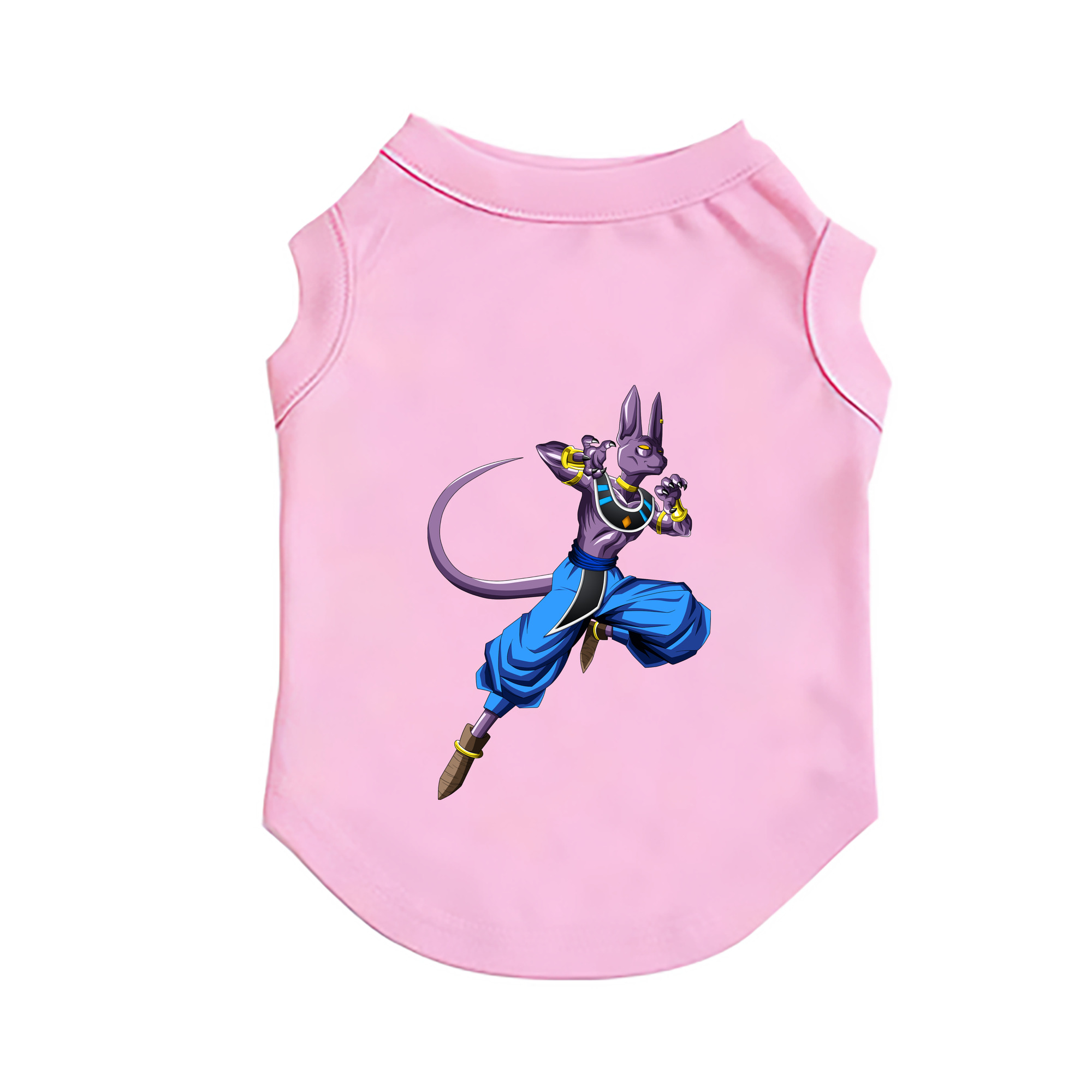 （画像用） ドラゴンボール ビルス 破壊神ビルス DRAGON BALL Beerus Birusu ペット用ベスト