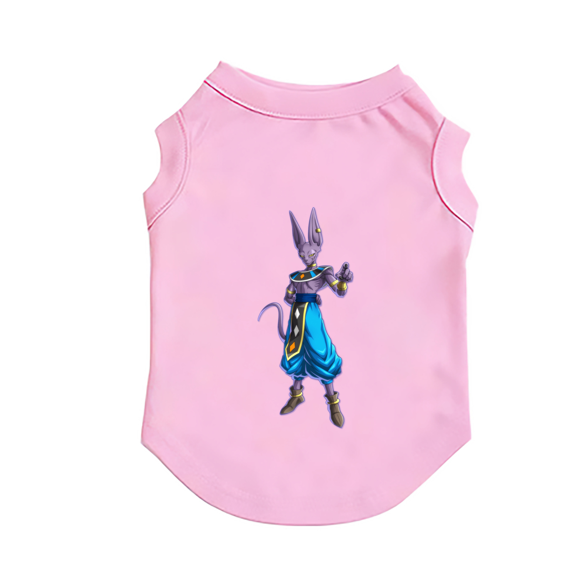 （画像用） ドラゴンボール ビルス 破壊神ビルス DRAGON BALL Beerus Birusu ペット用ベスト