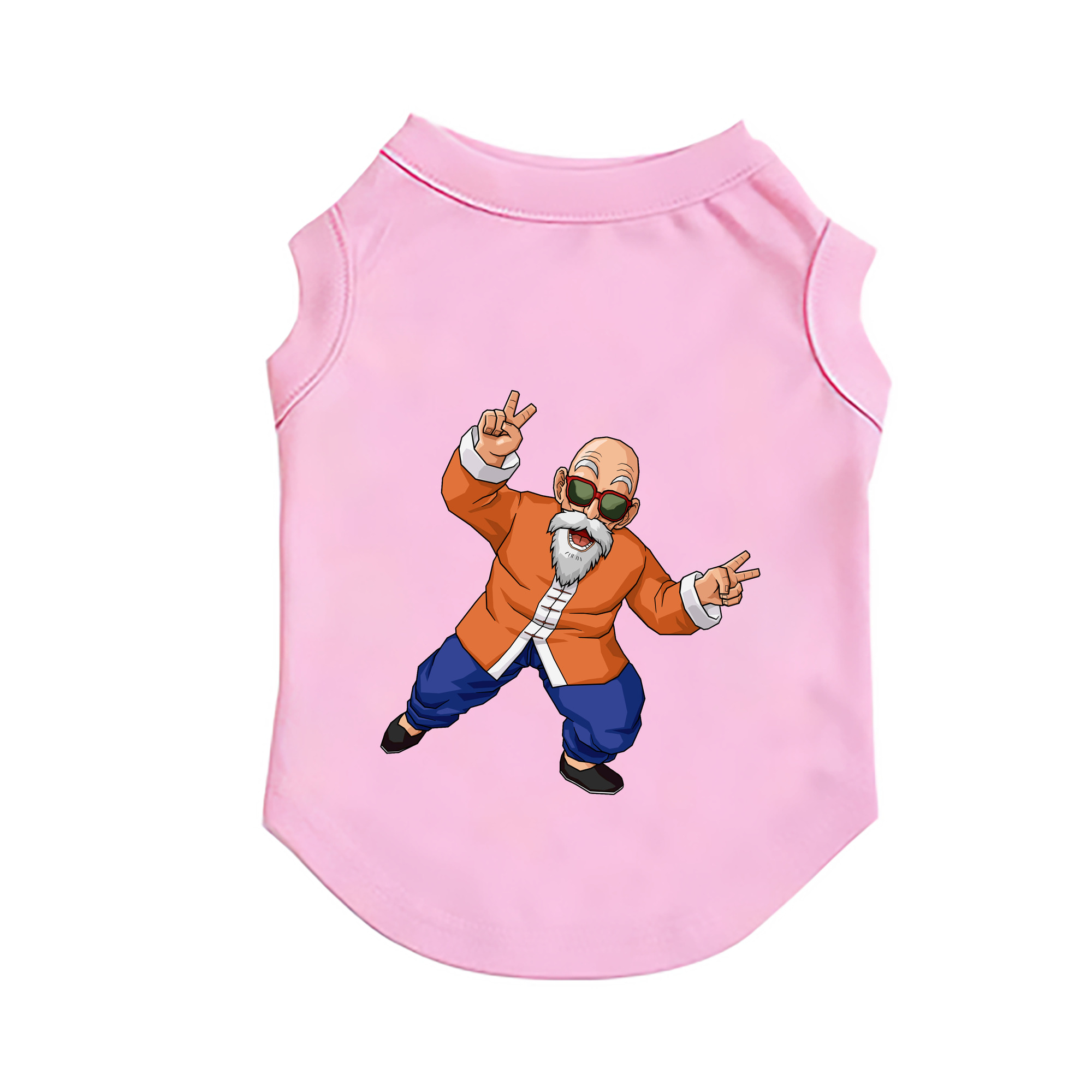 （画像用） ドラゴンボール 亀仙人（かめせんにん） DRAGON BALL Master Roshi Kame Sennin ペット用ベスト