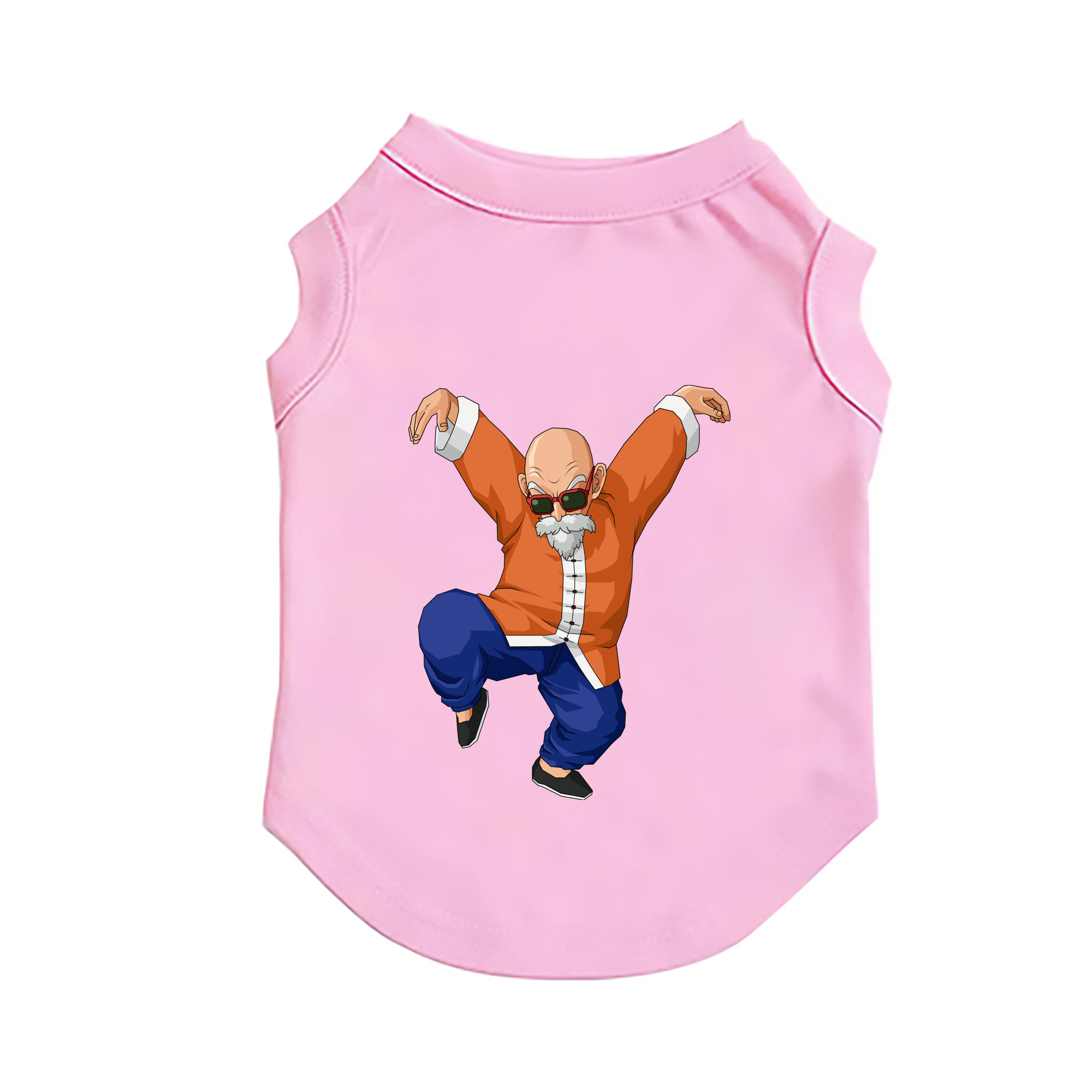 （画像用） ドラゴンボール 亀仙人（かめせんにん） DRAGON BALL Master Roshi Kame Sennin ペット用ベスト
