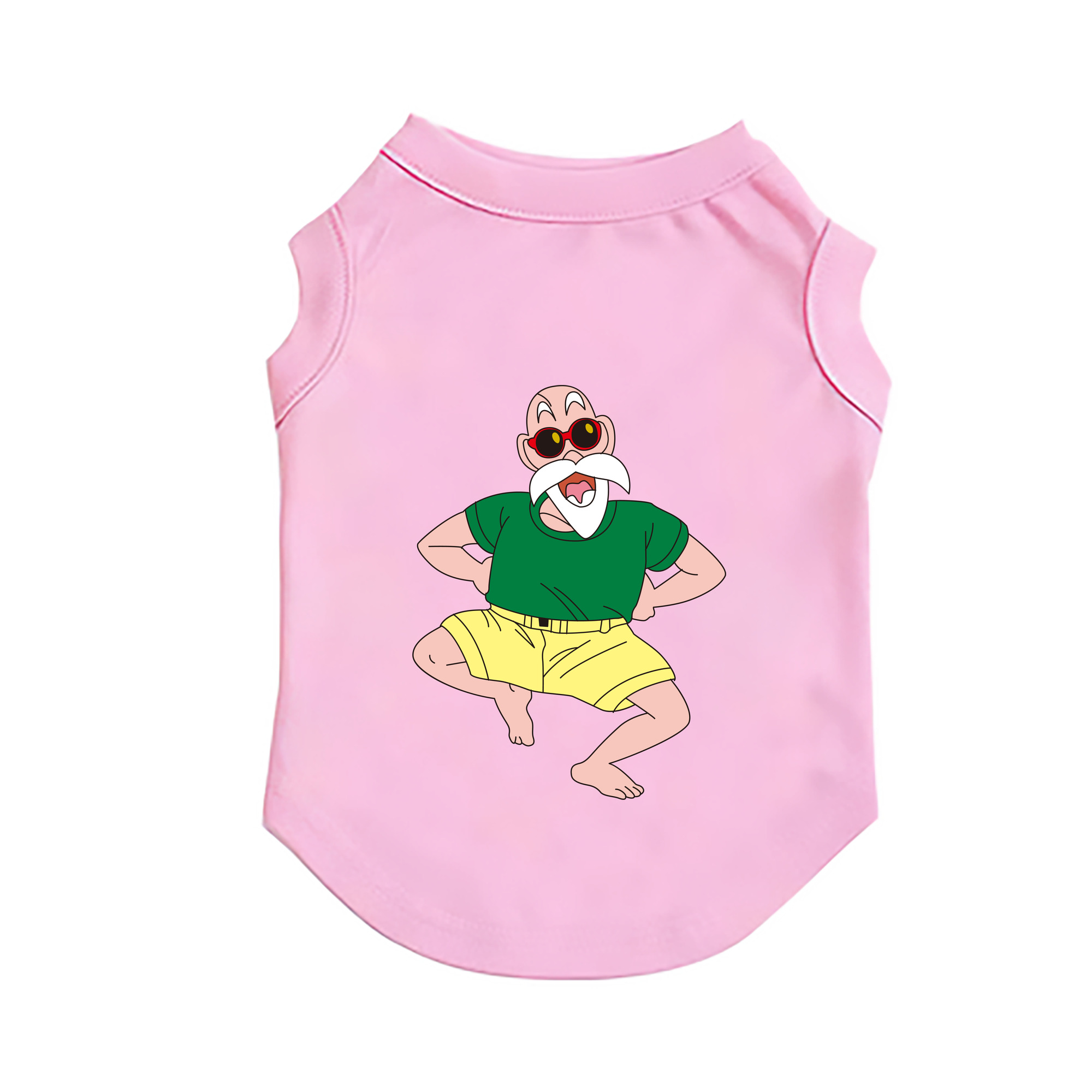 （画像用） ドラゴンボール 亀仙人（かめせんにん） DRAGON BALL Master Roshi Kame Sennin ペット用ベスト