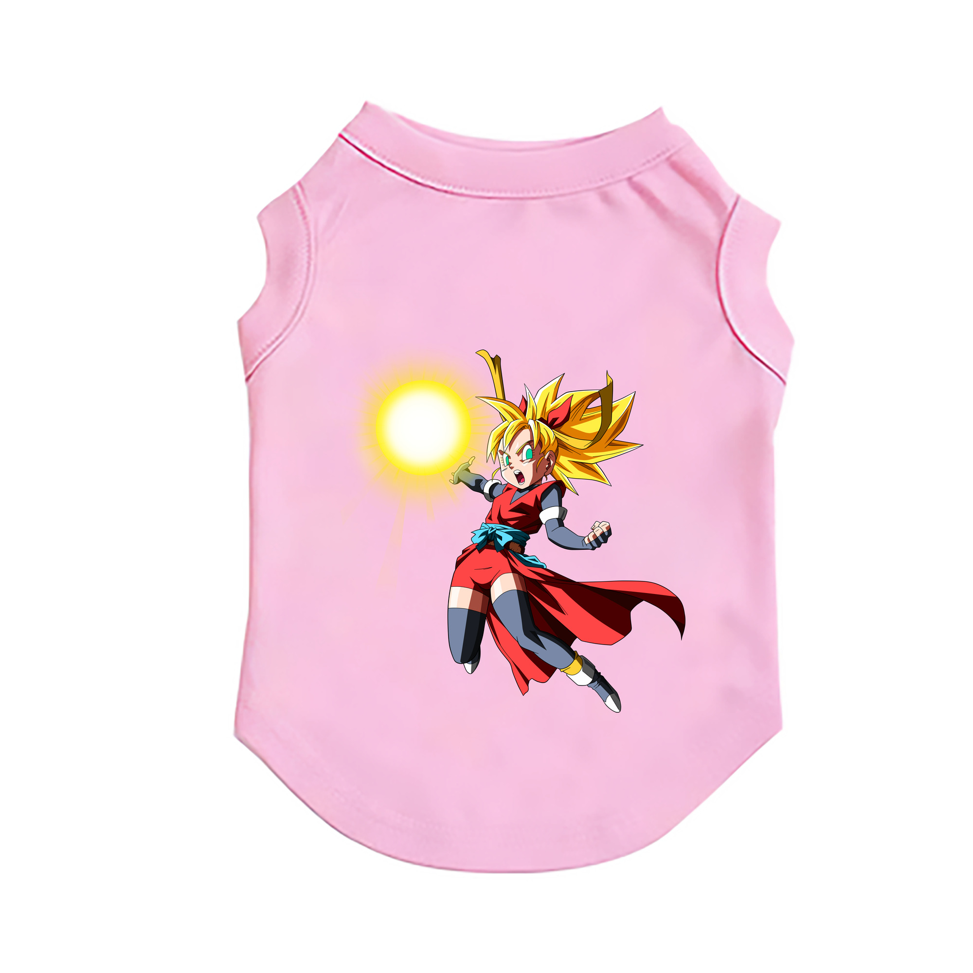 （画像用） ドラゴンボール カリフラ DRAGON BALL Caulifla ペット用ベスト