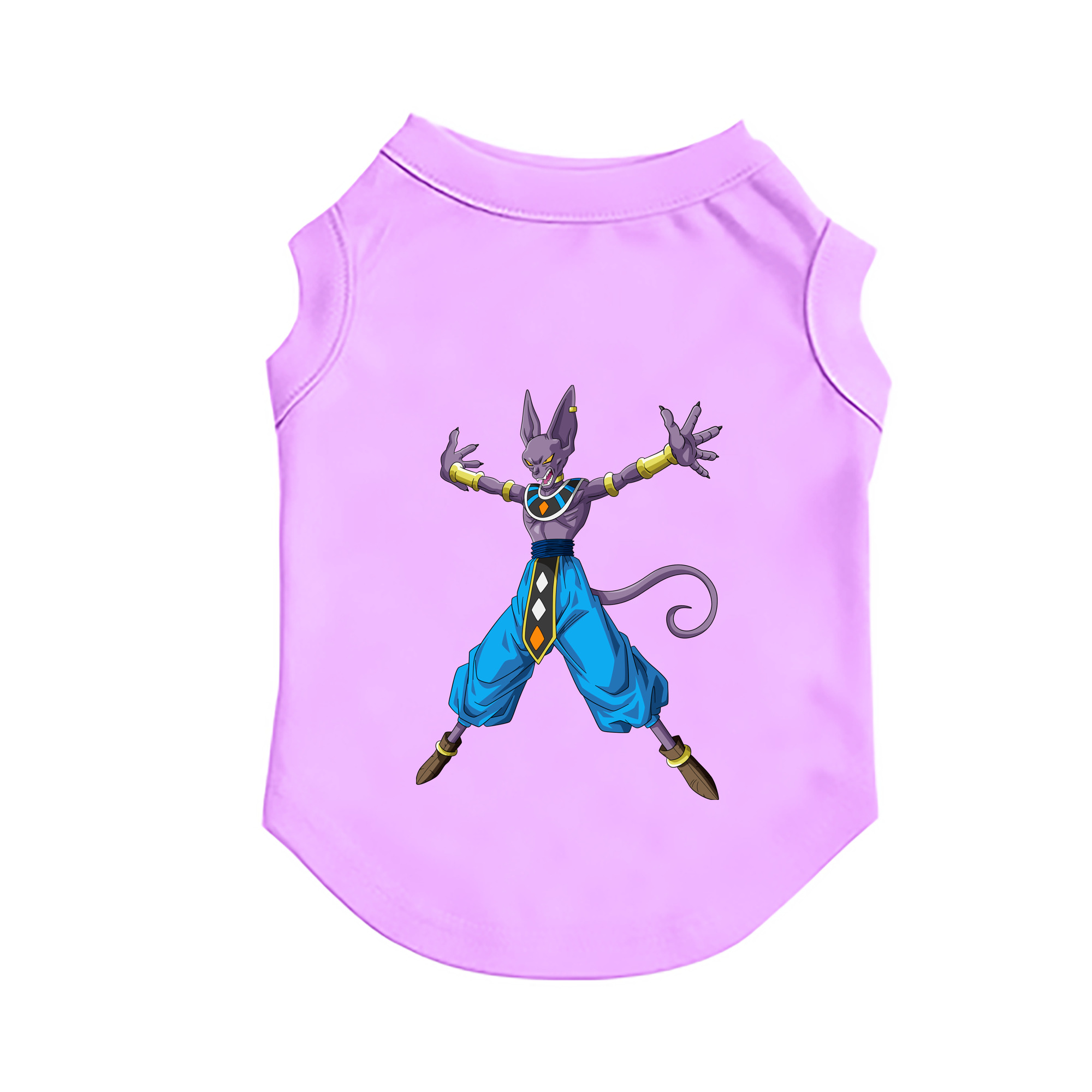 （画像用） ドラゴンボール ビルス 破壊神ビルス DRAGON BALL Beerus Birusu ペット用ベスト
