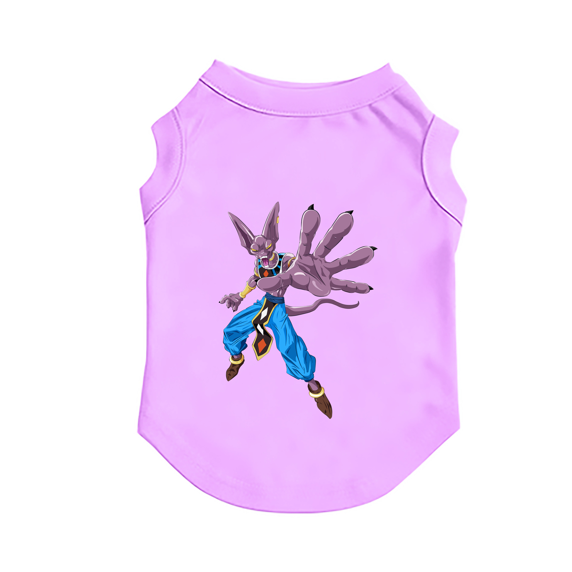 （画像用） ドラゴンボール ビルス 破壊神ビルス DRAGON BALL Beerus Birusu ペット用ベスト