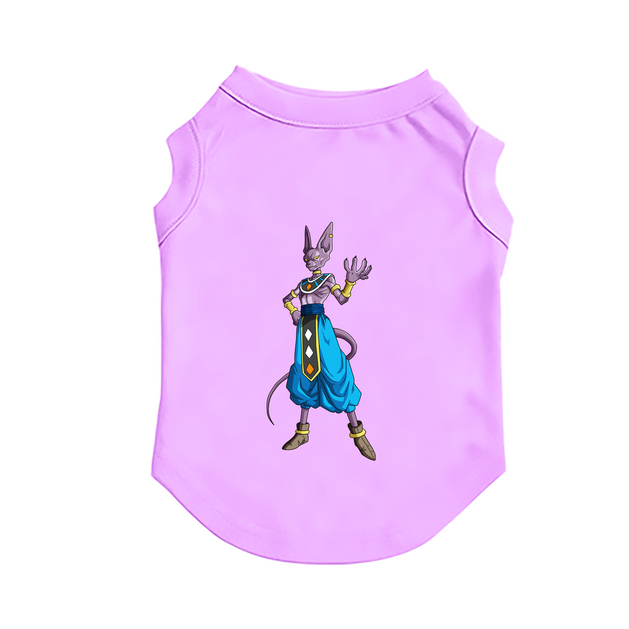 （画像用） ドラゴンボール ビルス 破壊神ビルス DRAGON BALL Beerus Birusu ペット用ベスト