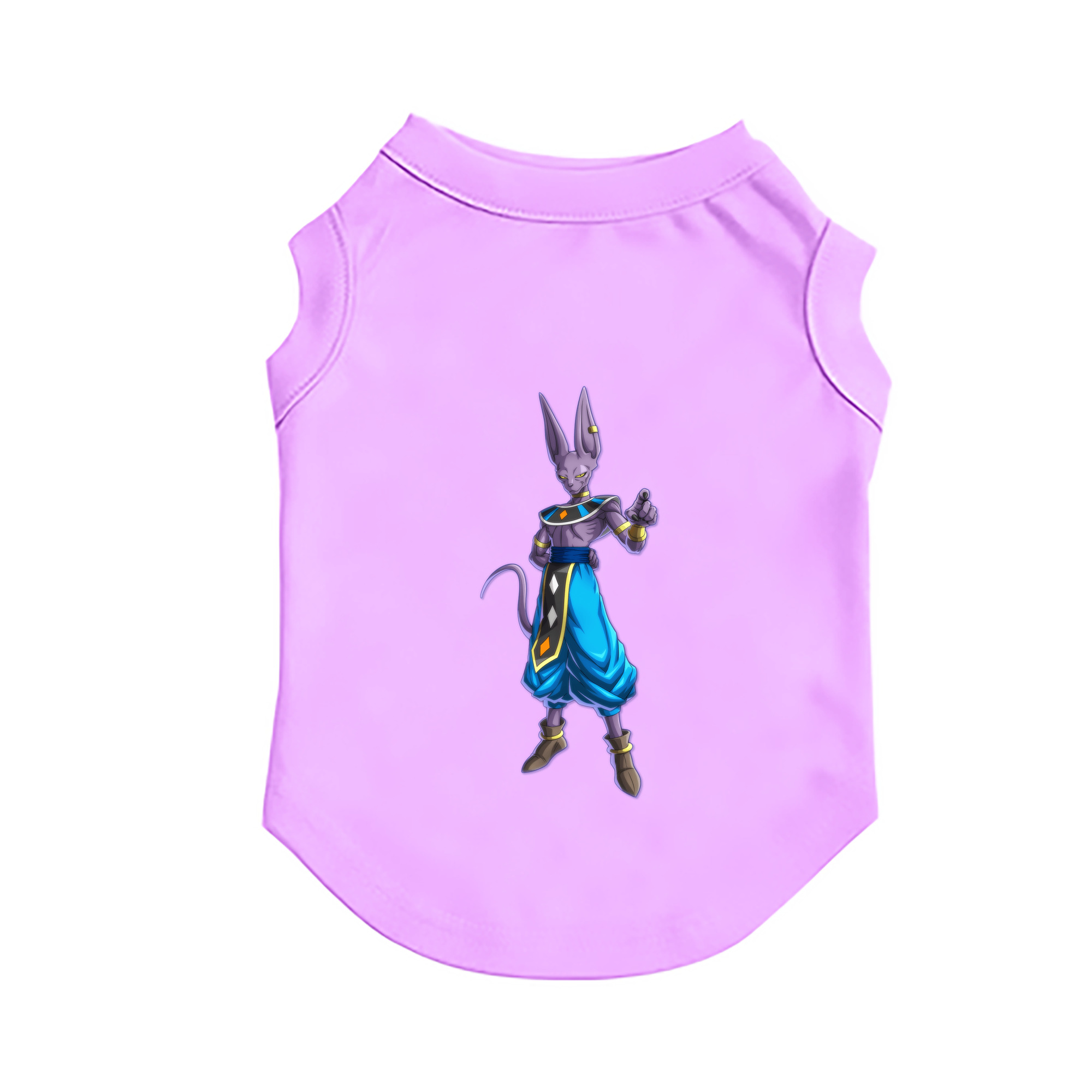 （画像用） ドラゴンボール ビルス 破壊神ビルス DRAGON BALL Beerus Birusu ペット用ベスト