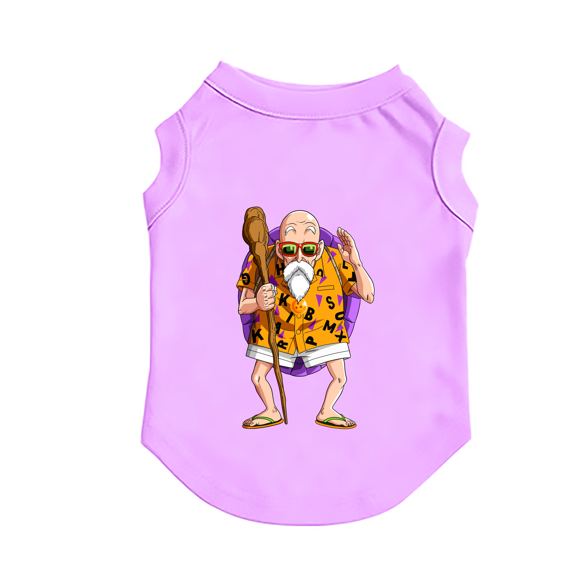 （画像用） ドラゴンボール 亀仙人（かめせんにん） DRAGON BALL Master Roshi Kame Sennin ペット用ベスト