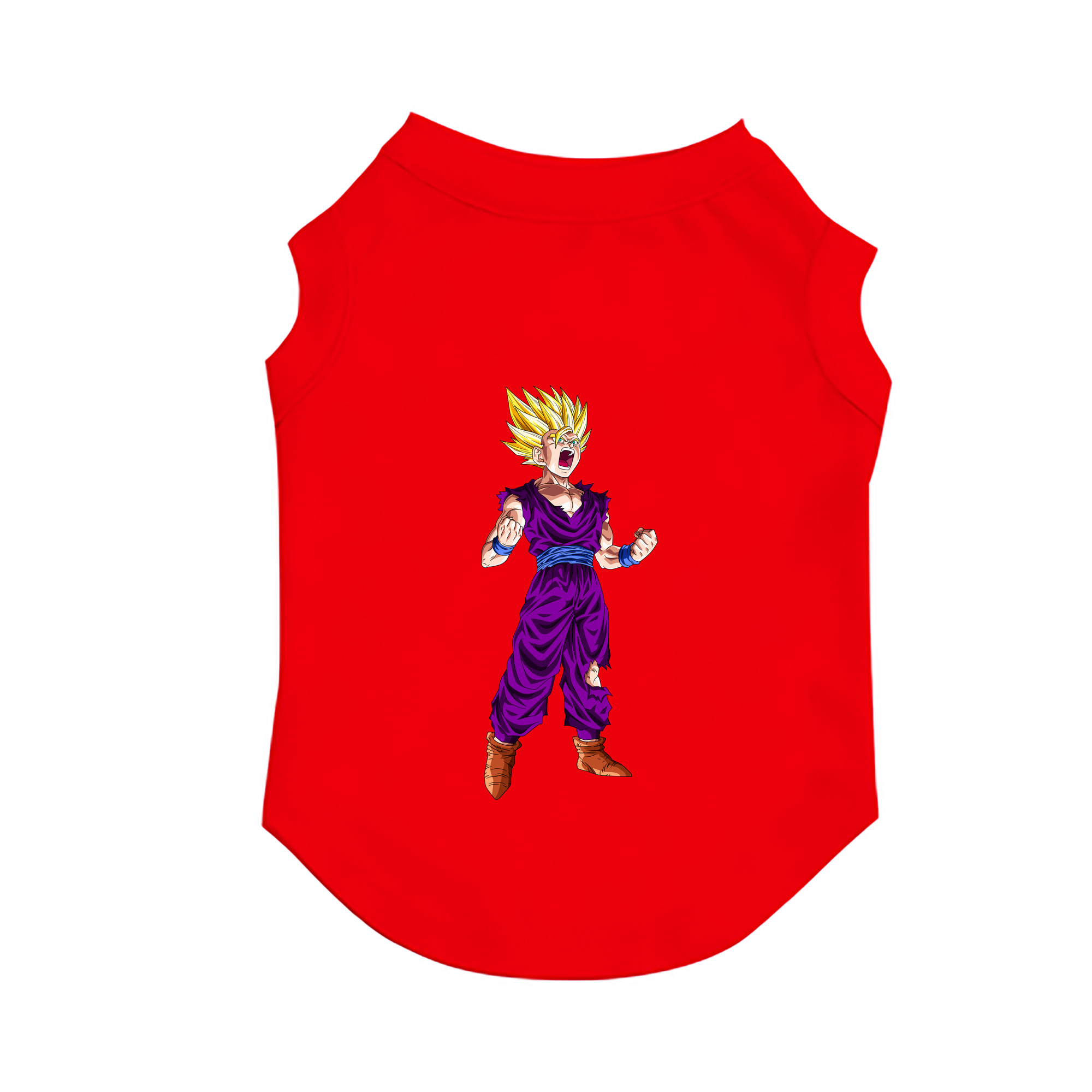 （画像用） ドラゴンボール 孫 悟飯（そんごはん）DRAGON BALL Son Gohan ペット用ベスト