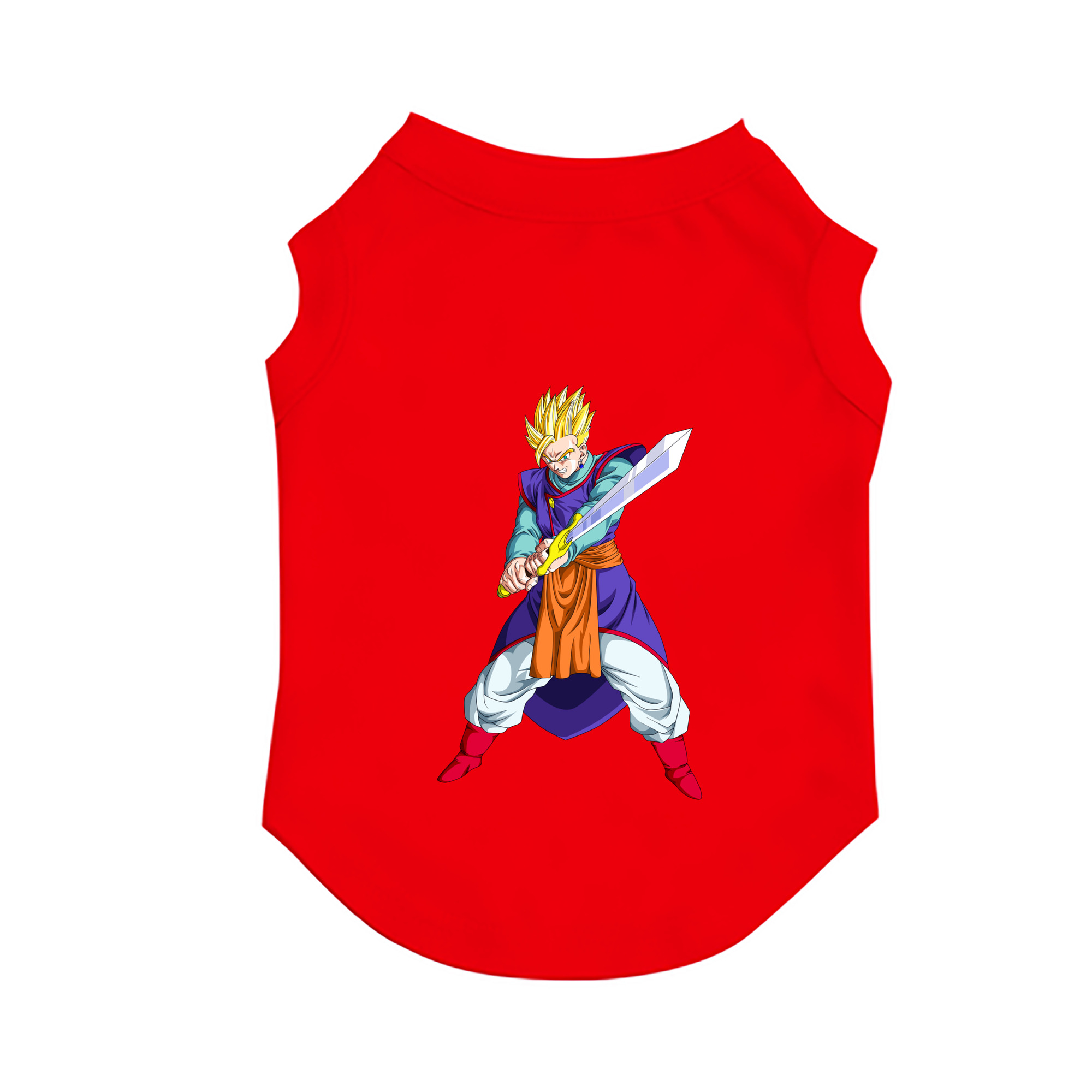（画像用） ドラゴンボール 孫 悟飯（そんごはん）DRAGON BALL Son Gohan ペット用ベスト