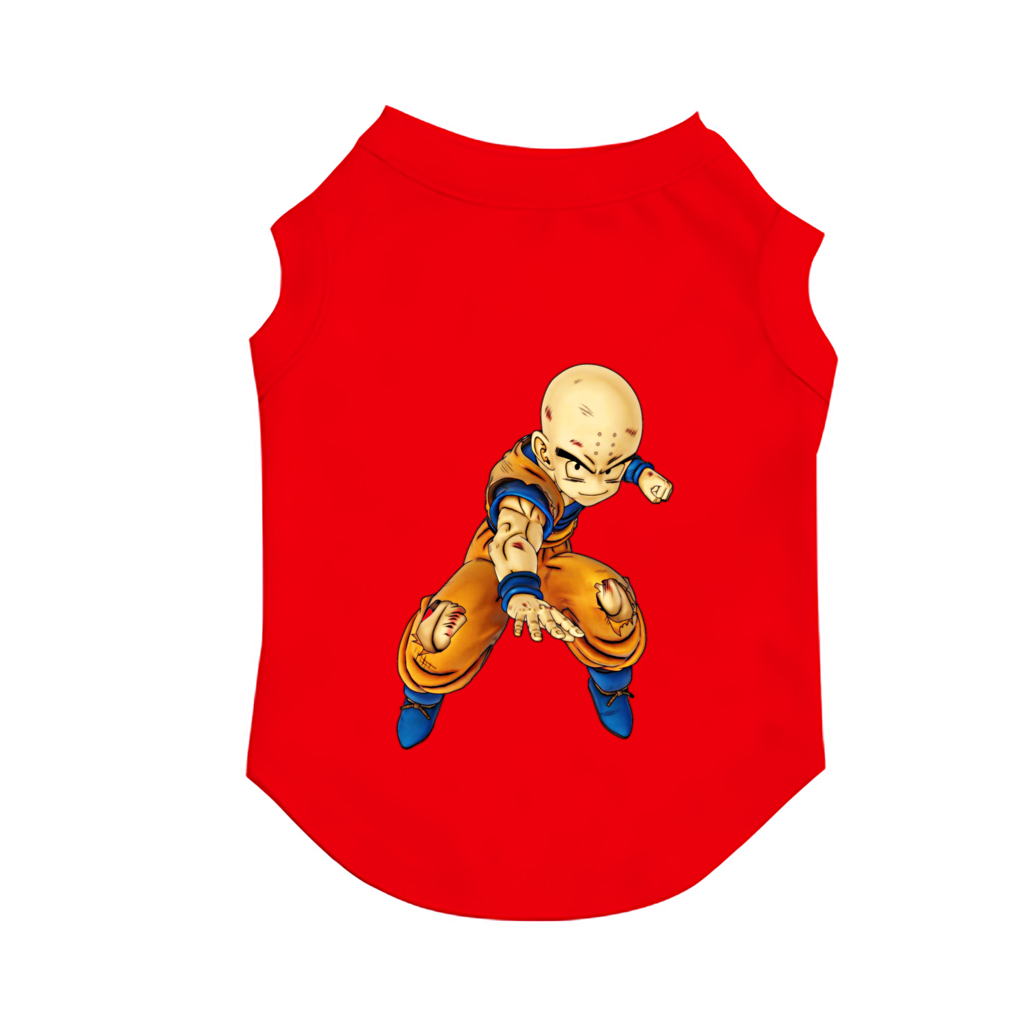（画像用） ドラゴンボール クリリン DRAGON BALL krillin ペット用ベスト