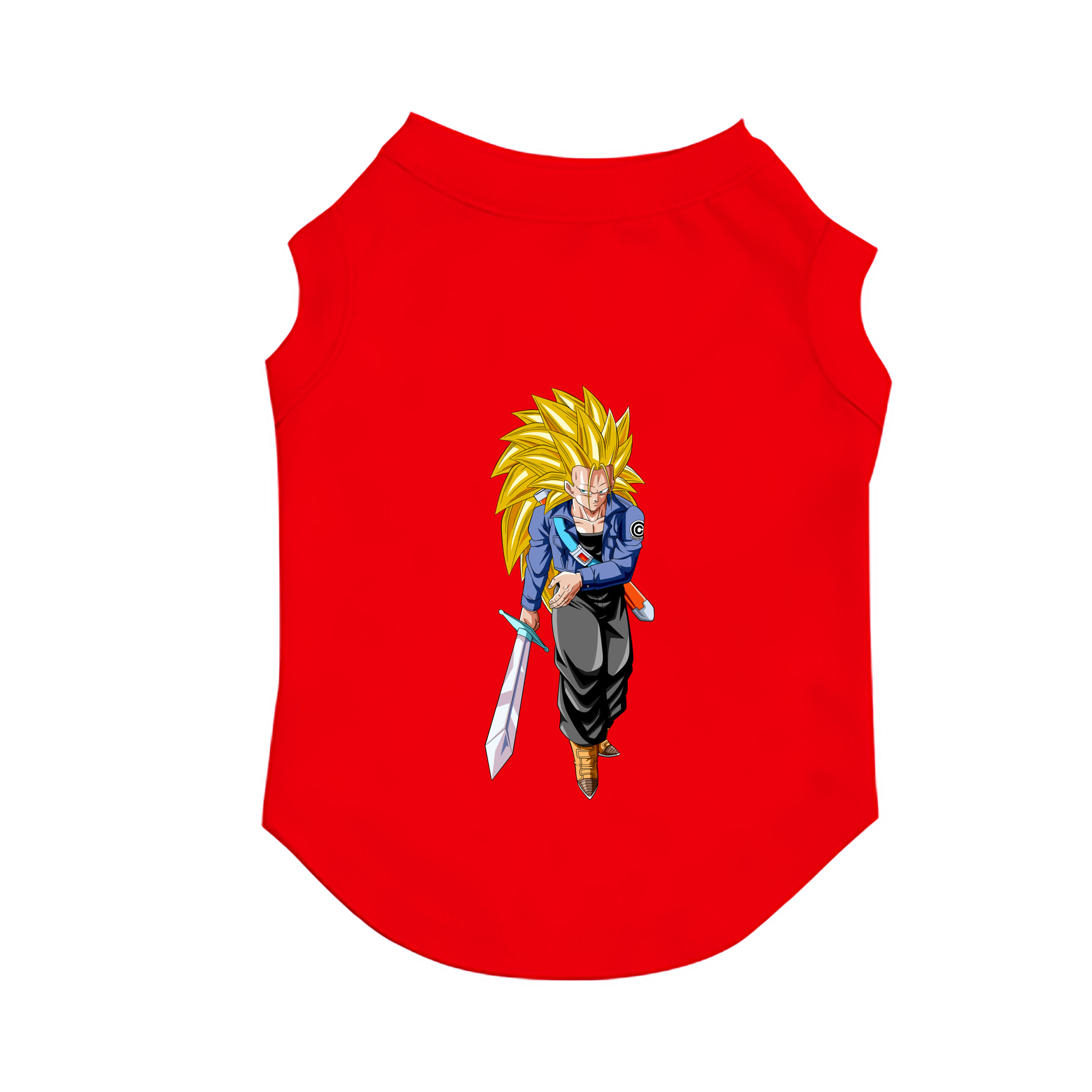（画像用） ドラゴンボール トランクス（Torankusu）DRAGON BALL Trunks ペット用ベスト