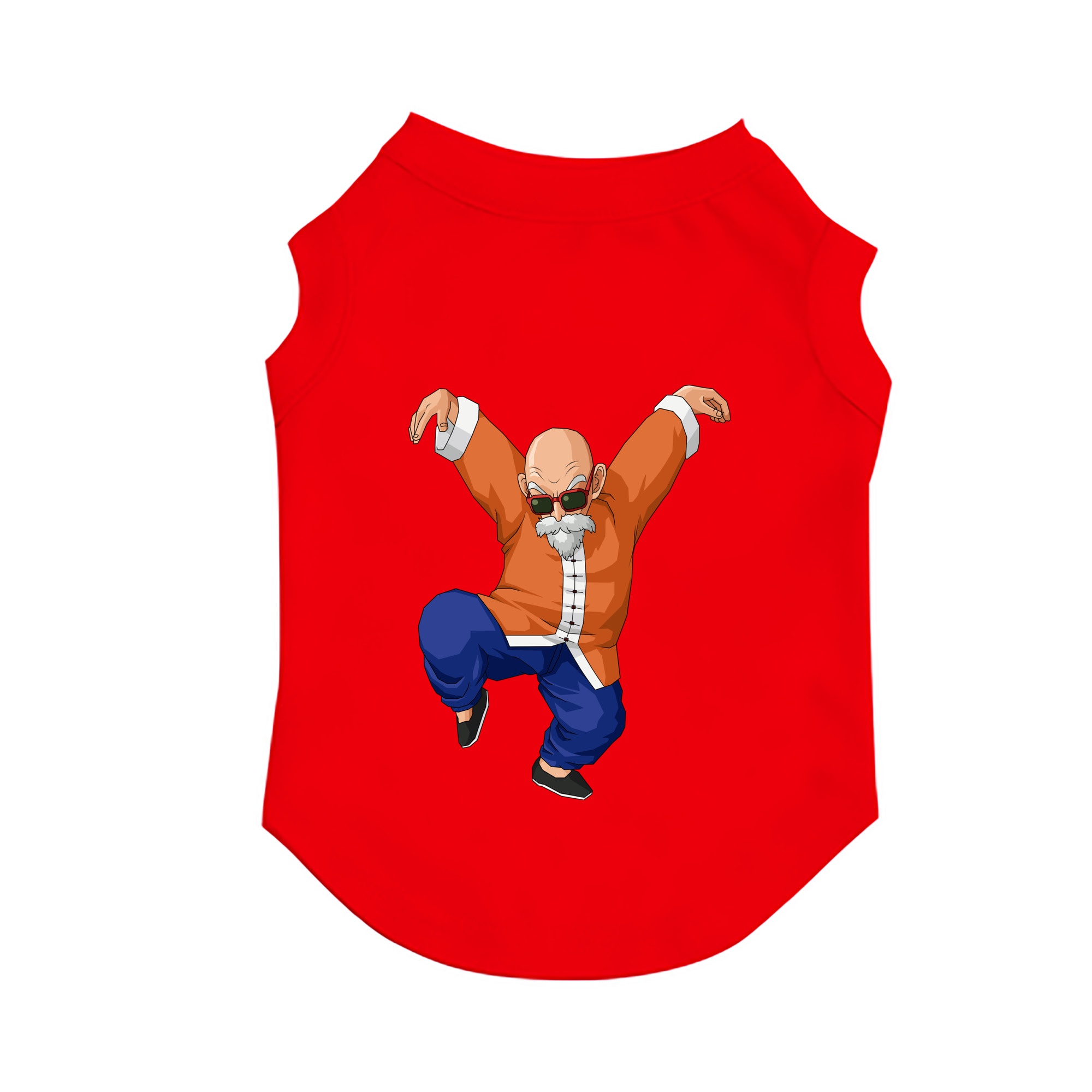 （画像用） ドラゴンボール 亀仙人（かめせんにん） DRAGON BALL Master Roshi Kame Sennin ペット用ベスト