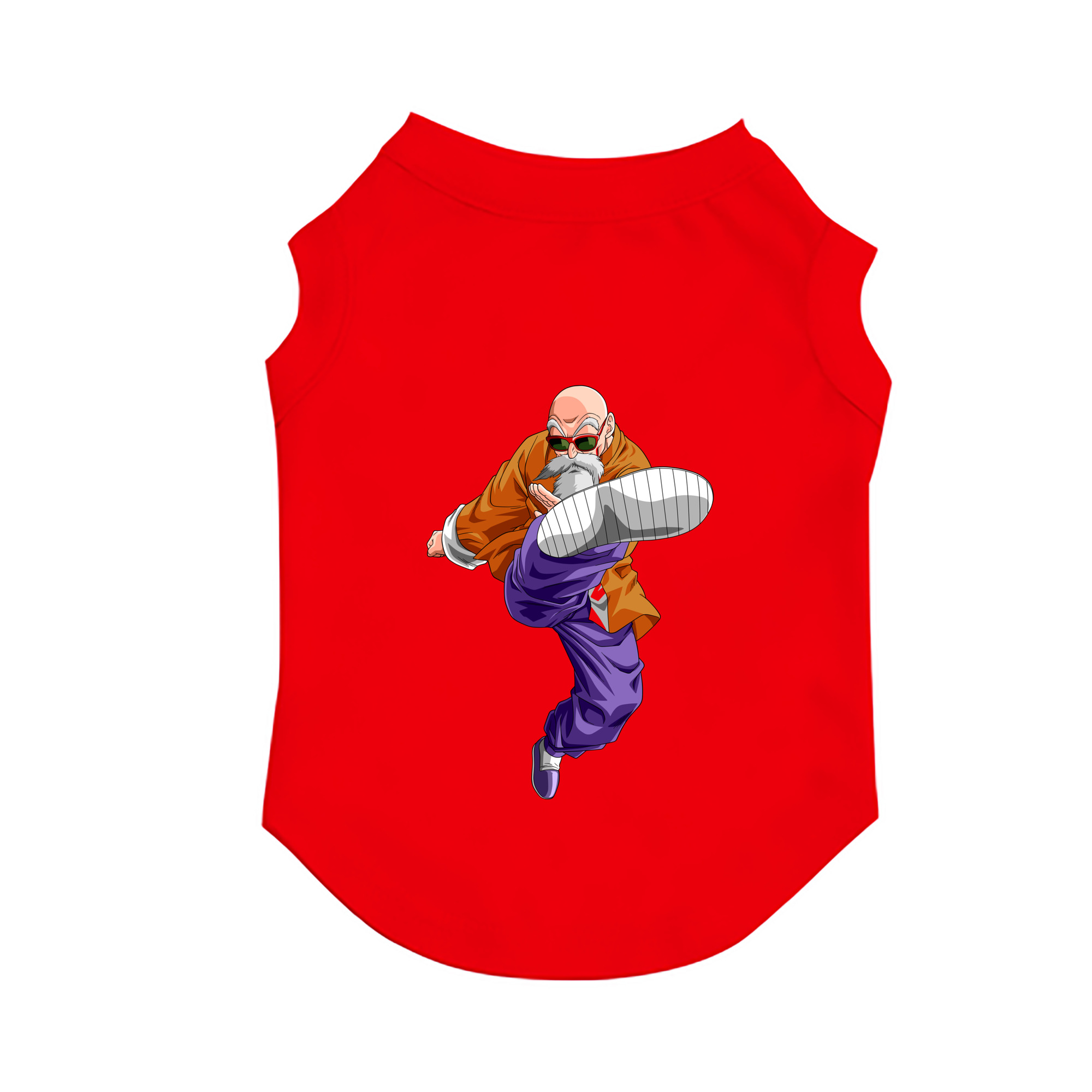 （画像用） ドラゴンボール 亀仙人（かめせんにん） DRAGON BALL Master Roshi Kame Sennin ペット用ベスト