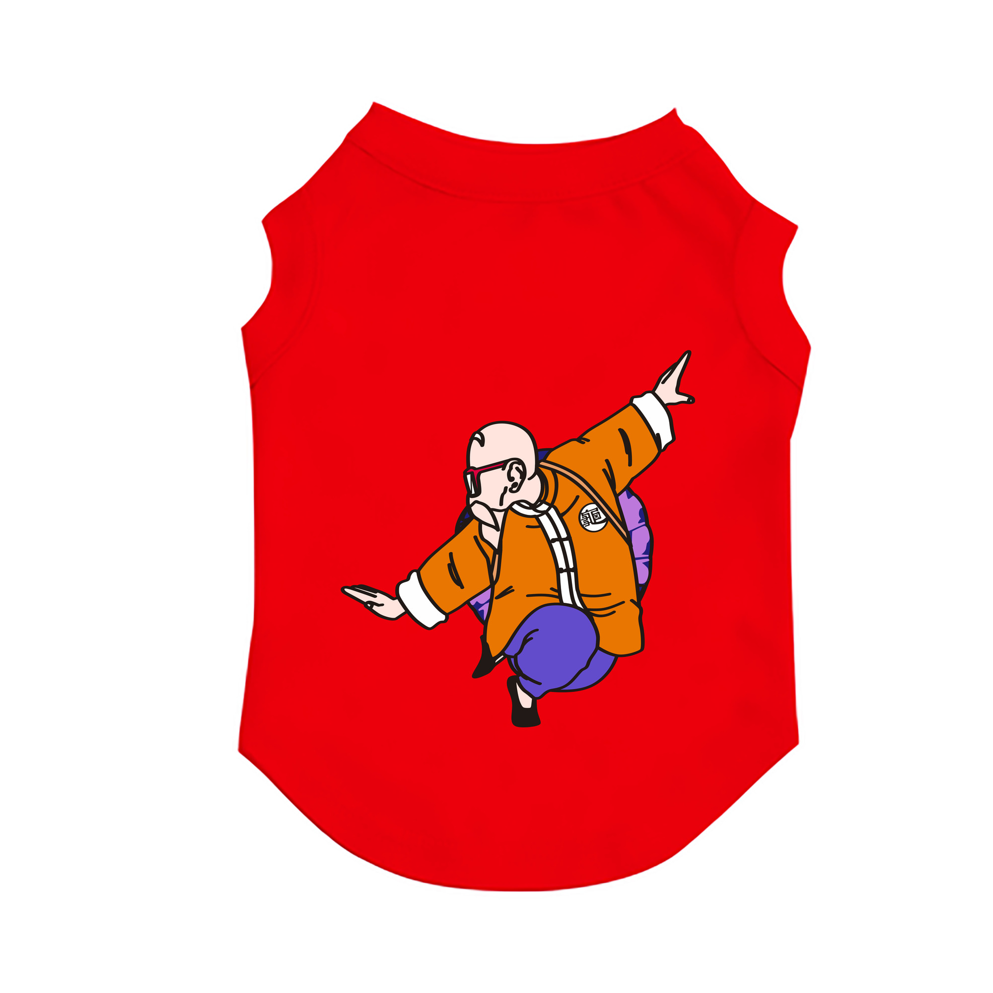 （画像用） ドラゴンボール 亀仙人（かめせんにん） DRAGON BALL Master Roshi Kame Sennin ペット用ベスト
