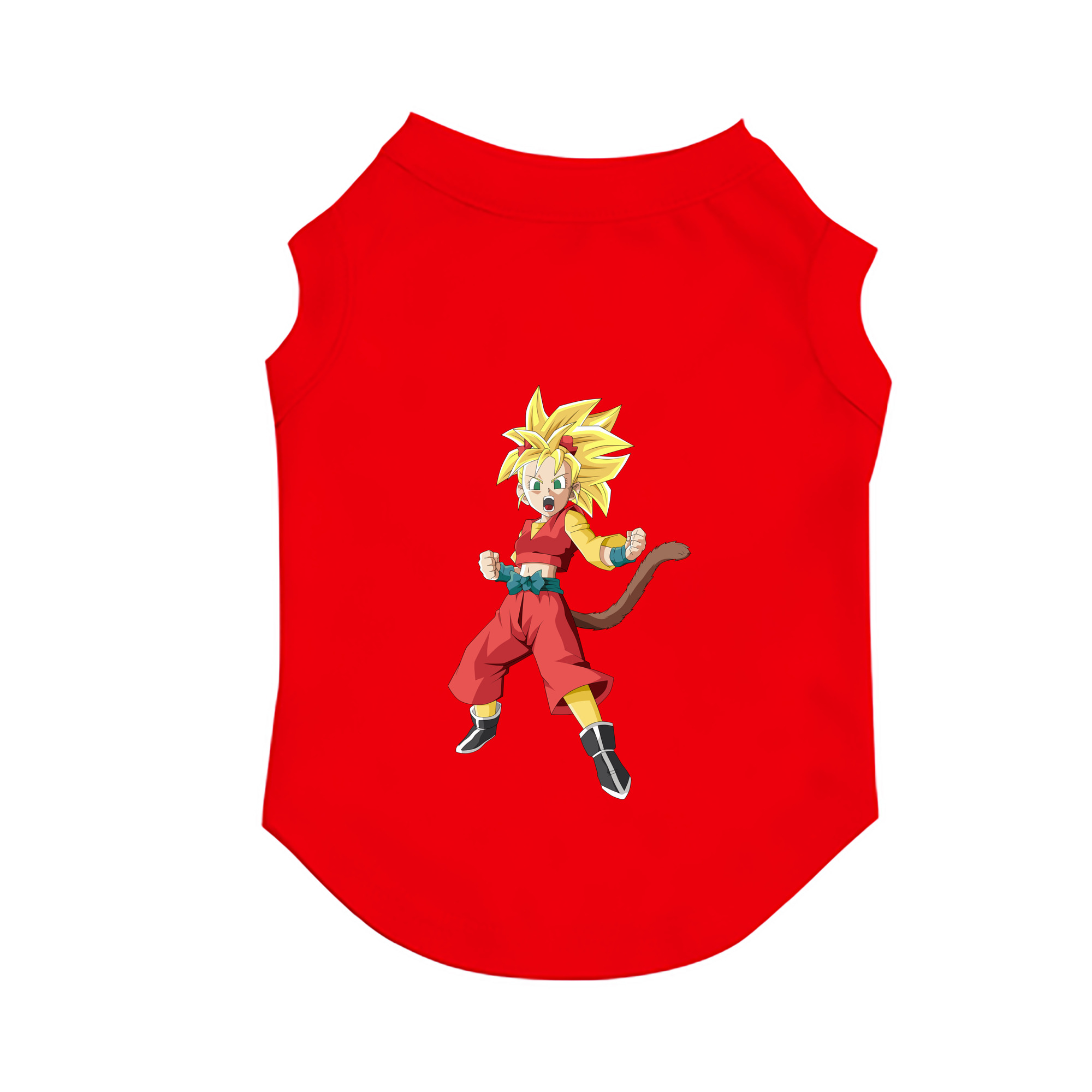 （画像用） ドラゴンボール カリフラ DRAGON BALL Caulifla ペット用ベスト