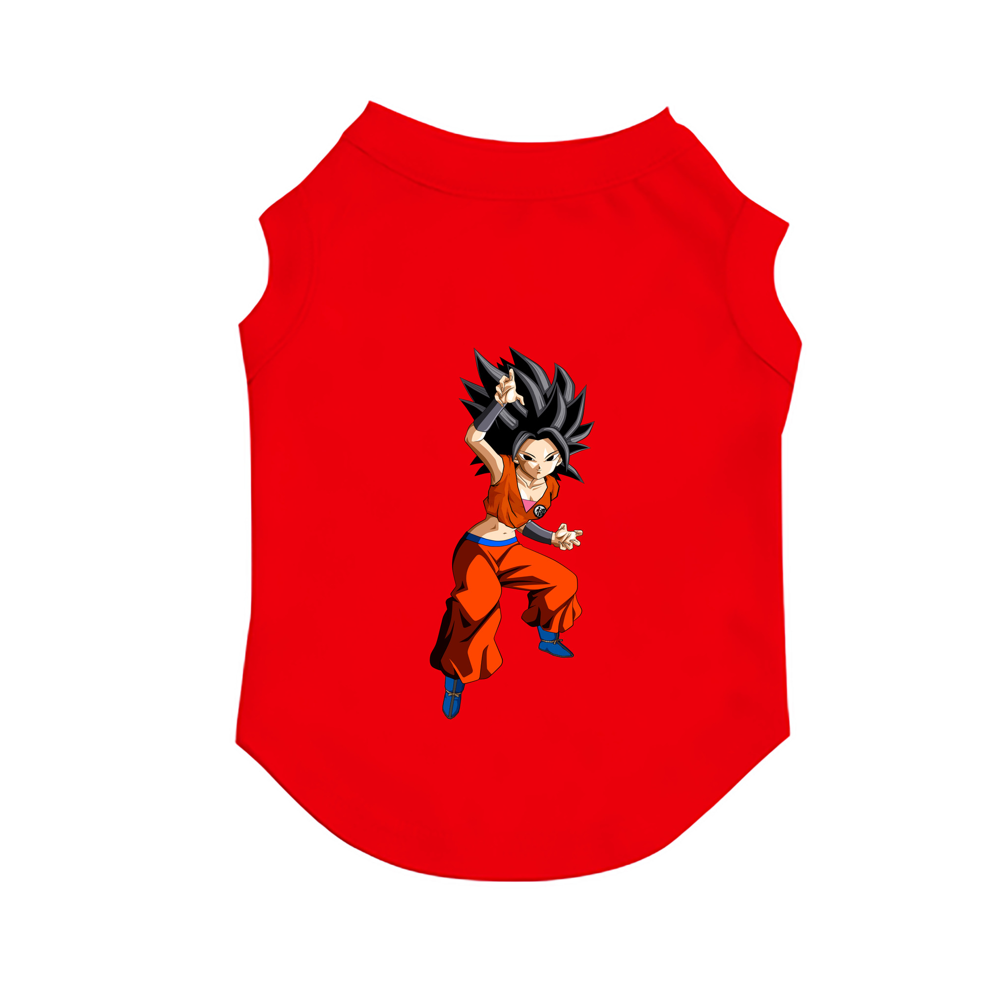 （画像用） ドラゴンボール カリフラ DRAGON BALL Caulifla ペット用ベスト