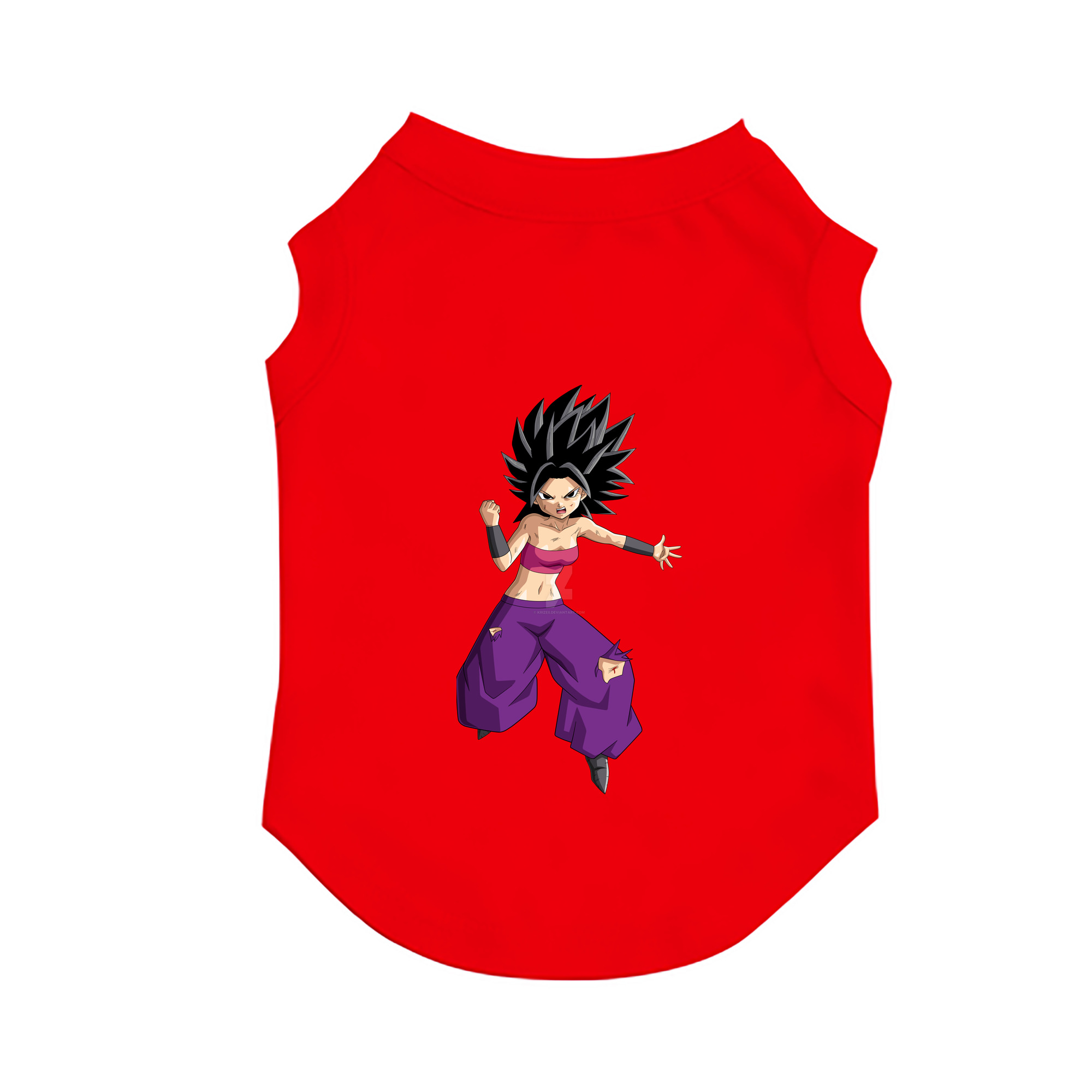 （画像用） ドラゴンボール カリフラ DRAGON BALL Caulifla ペット用ベスト