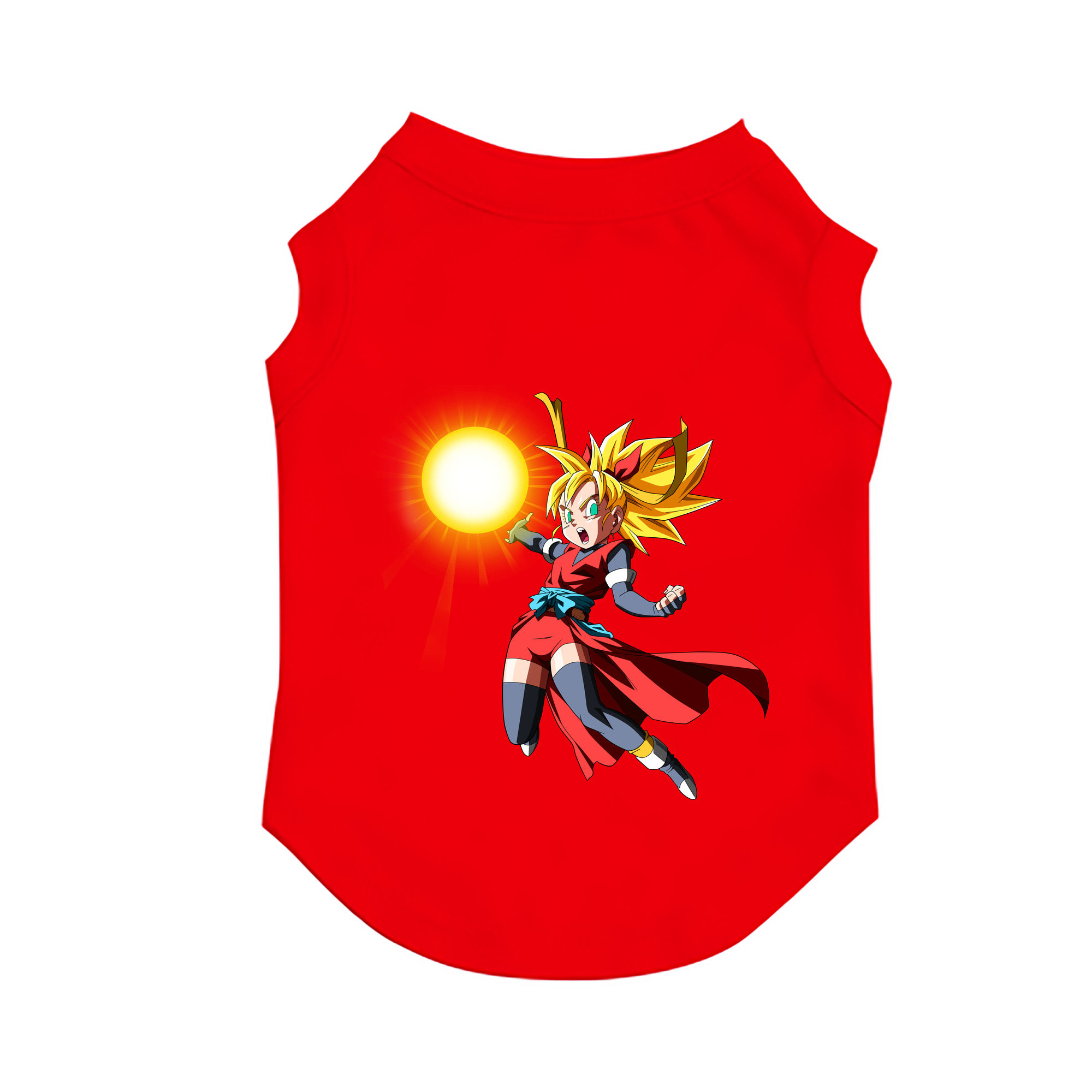 （画像用） ドラゴンボール カリフラ DRAGON BALL Caulifla ペット用ベスト