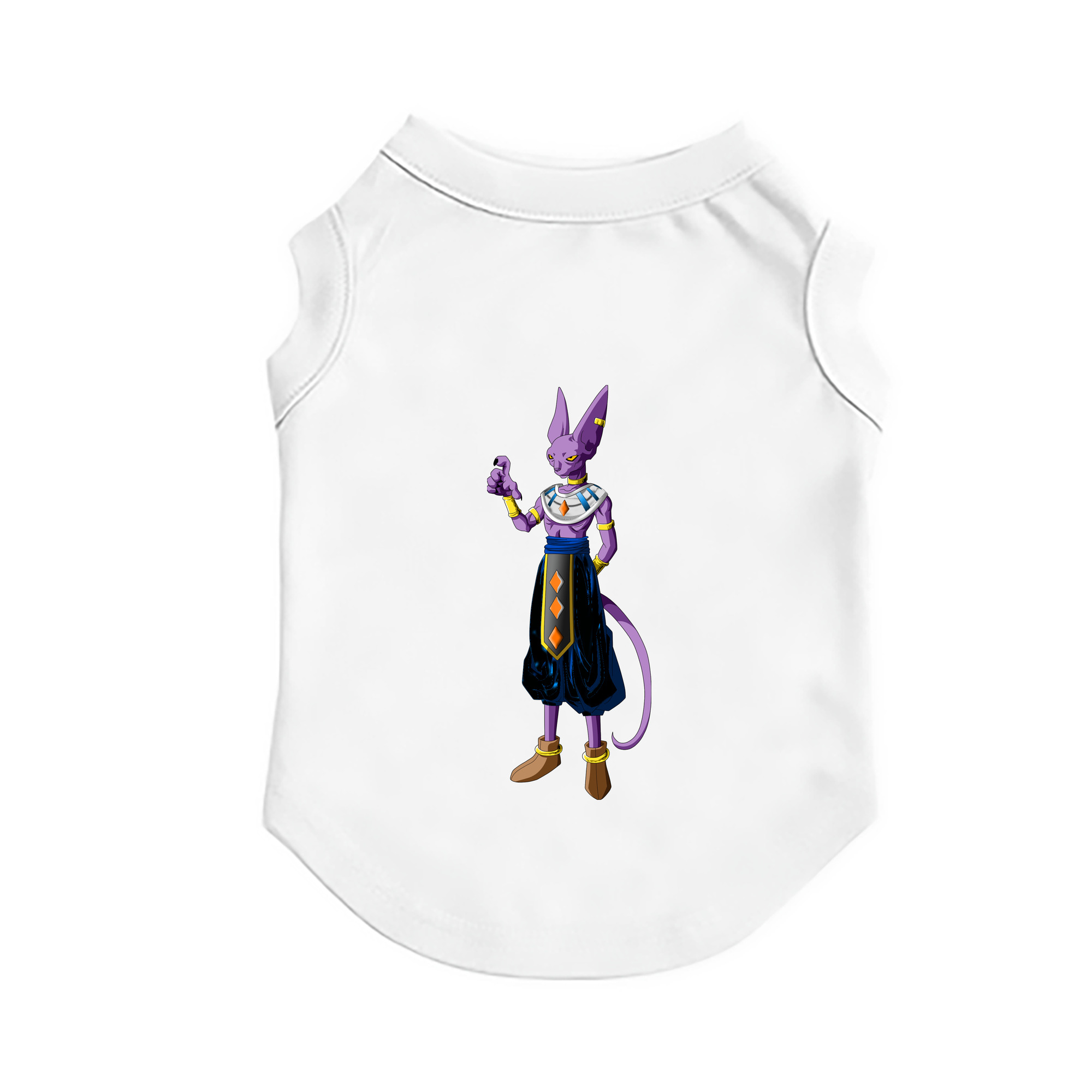 （画像用） ドラゴンボール ビルス 破壊神ビルス DRAGON BALL Beerus Birusu ペット用ベスト
