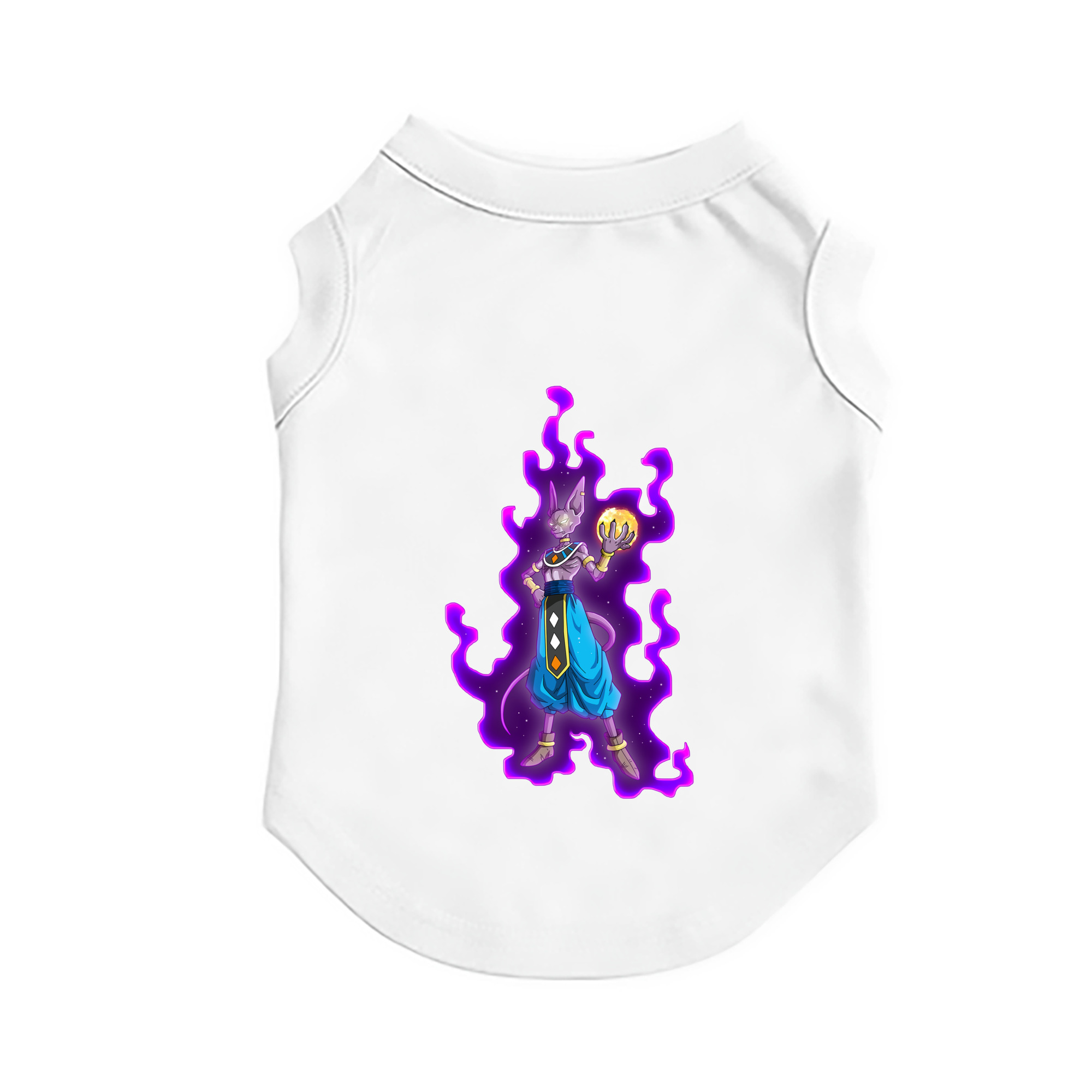 （画像用） ドラゴンボール ビルス 破壊神ビルス DRAGON BALL Beerus Birusu ペット用ベスト