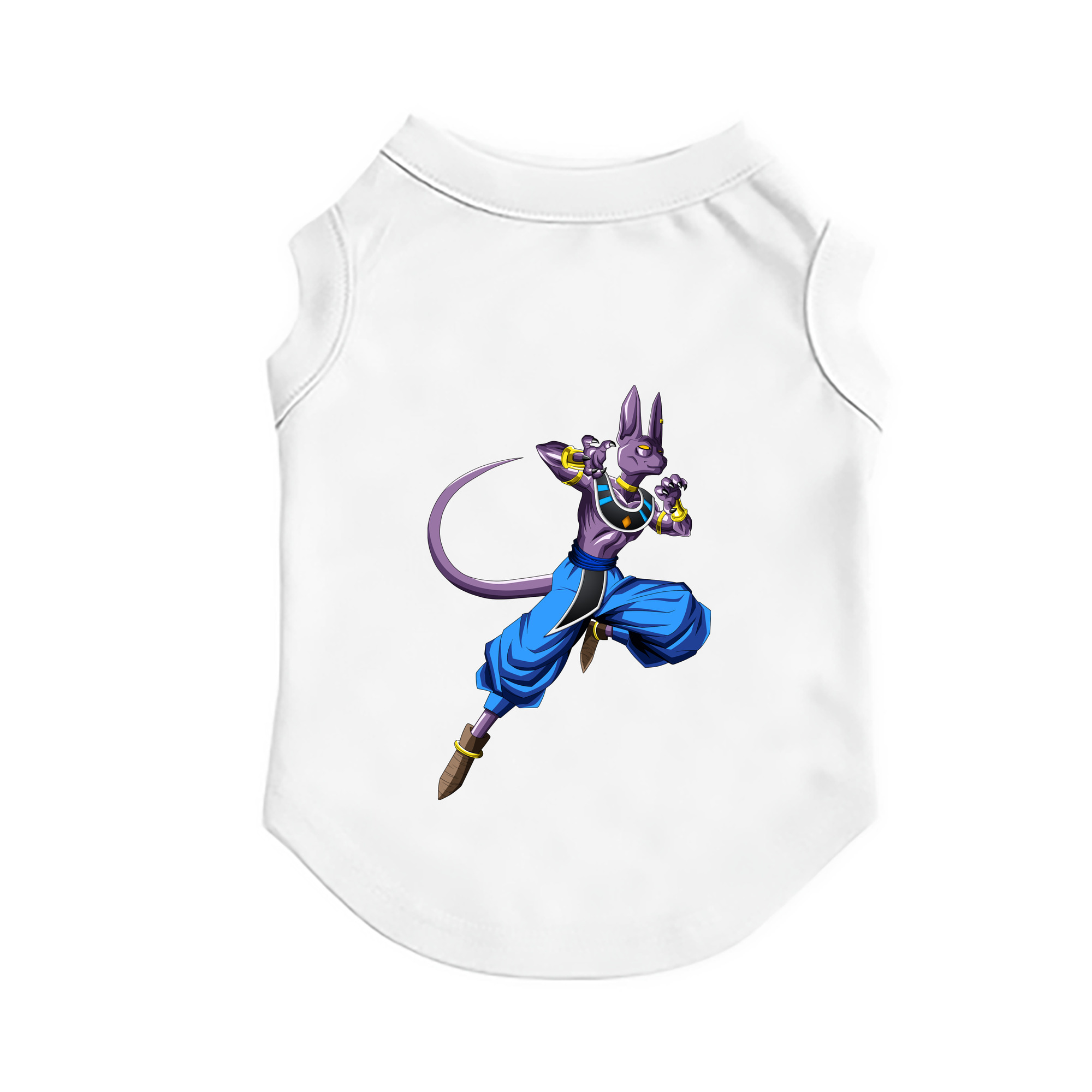 （画像用） ドラゴンボール ビルス 破壊神ビルス DRAGON BALL Beerus Birusu ペット用ベスト