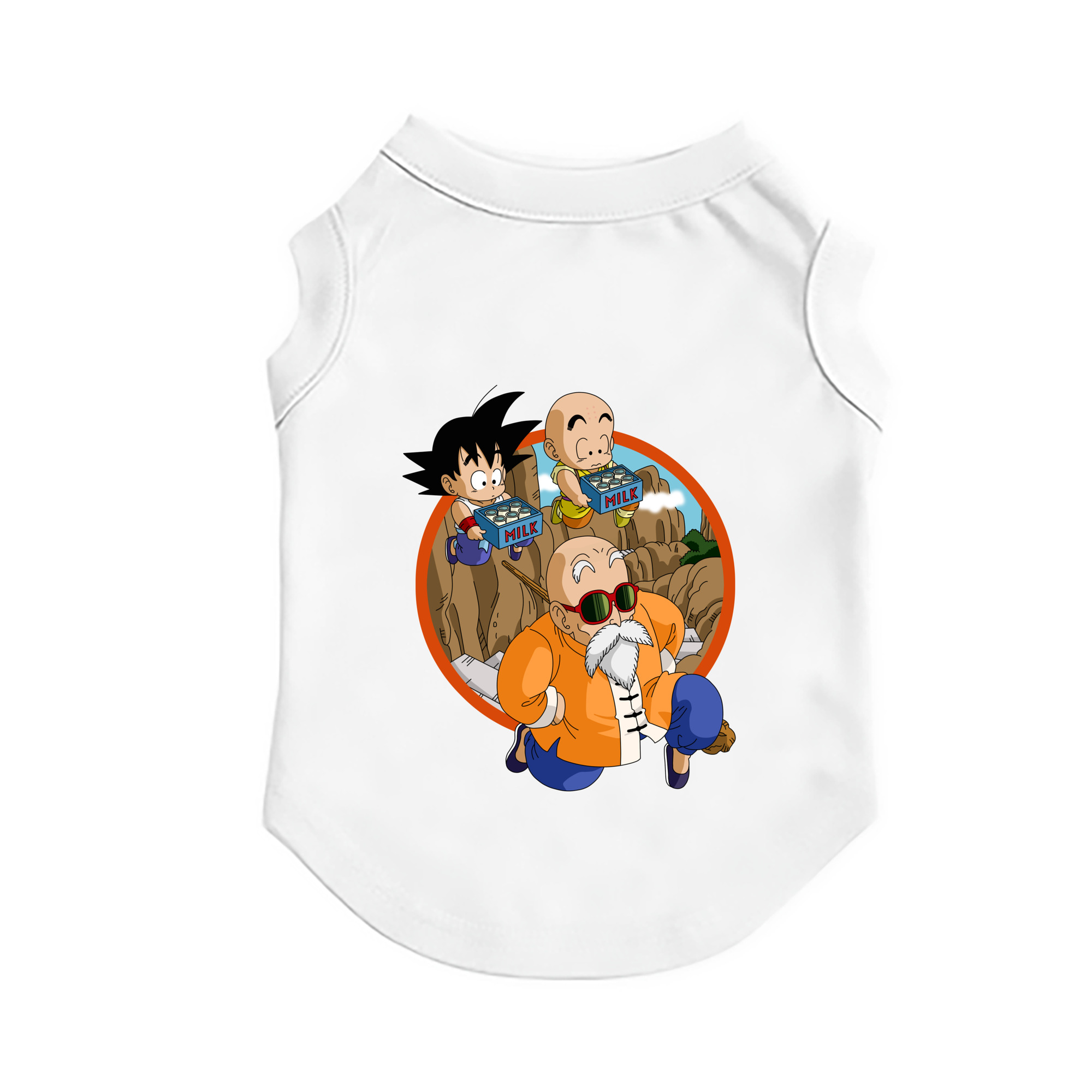 （画像用） ドラゴンボール 亀仙人（かめせんにん） DRAGON BALL Master Roshi Kame Sennin ペット用ベスト