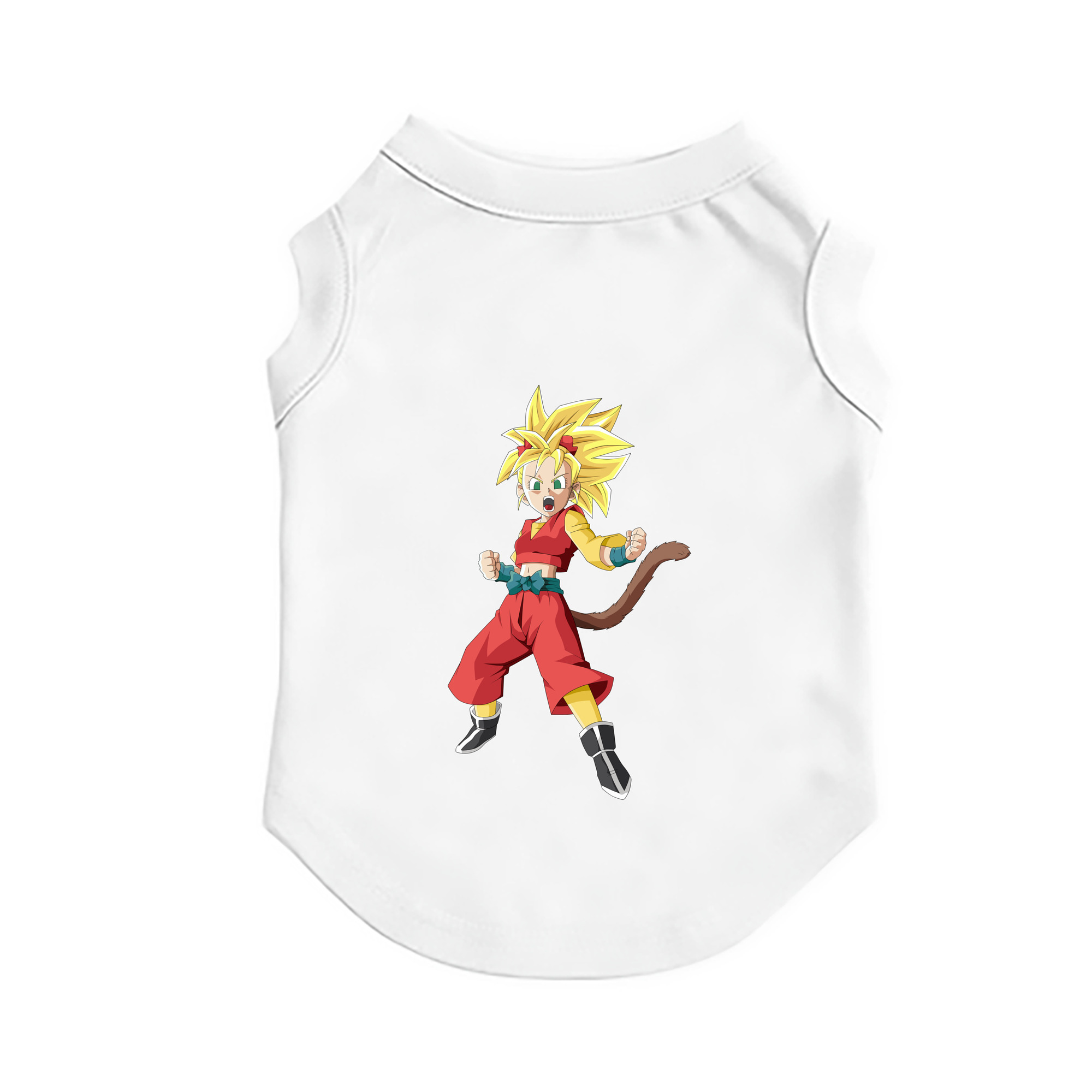 （画像用） ドラゴンボール カリフラ DRAGON BALL Caulifla ペット用ベスト