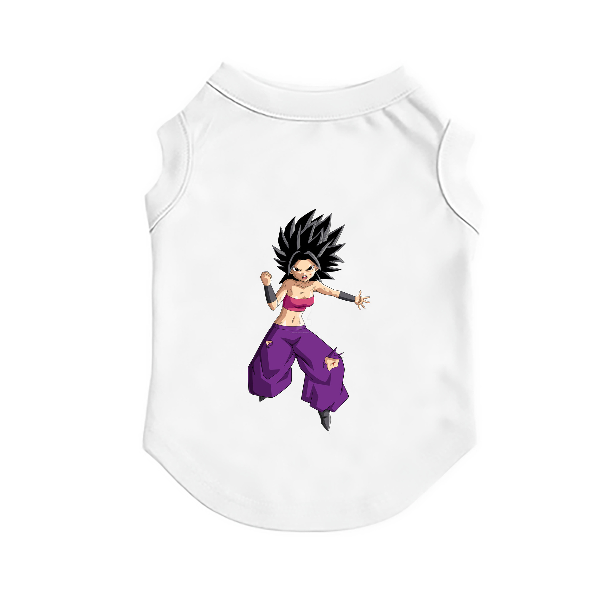 （画像用） ドラゴンボール カリフラ DRAGON BALL Caulifla ペット用ベスト