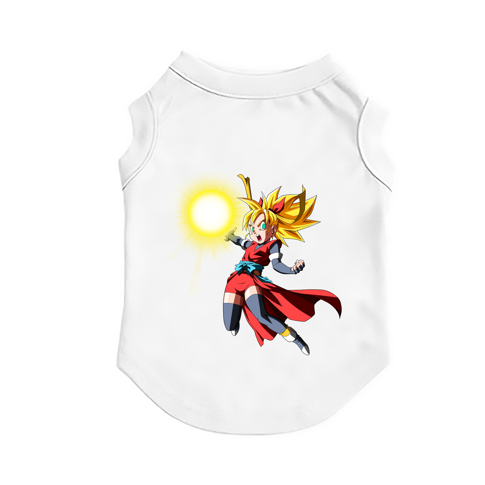 （画像用） ドラゴンボール カリフラ DRAGON BALL Caulifla ペット用ベスト
