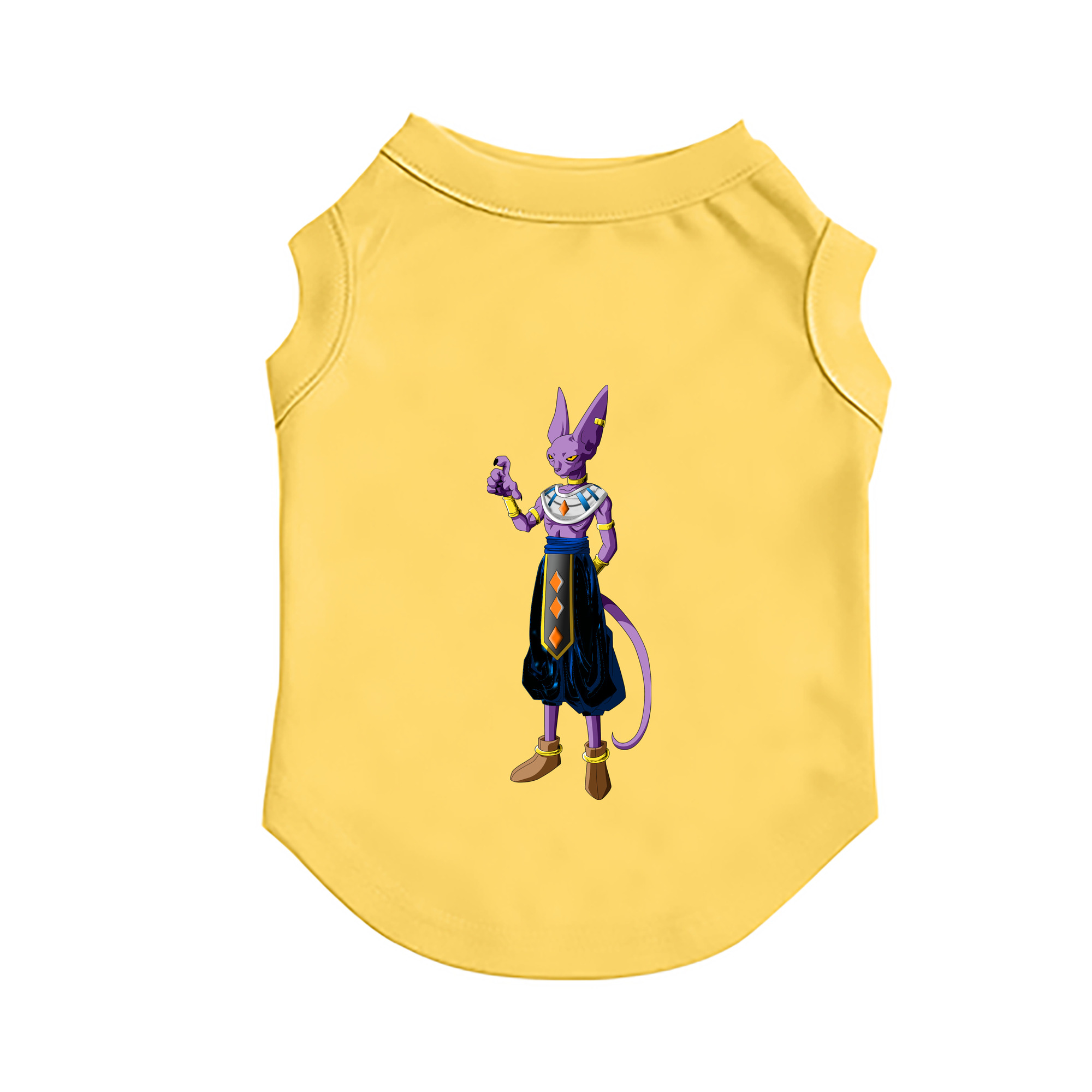 （画像用） ドラゴンボール ビルス 破壊神ビルス DRAGON BALL Beerus Birusu ペット用ベスト