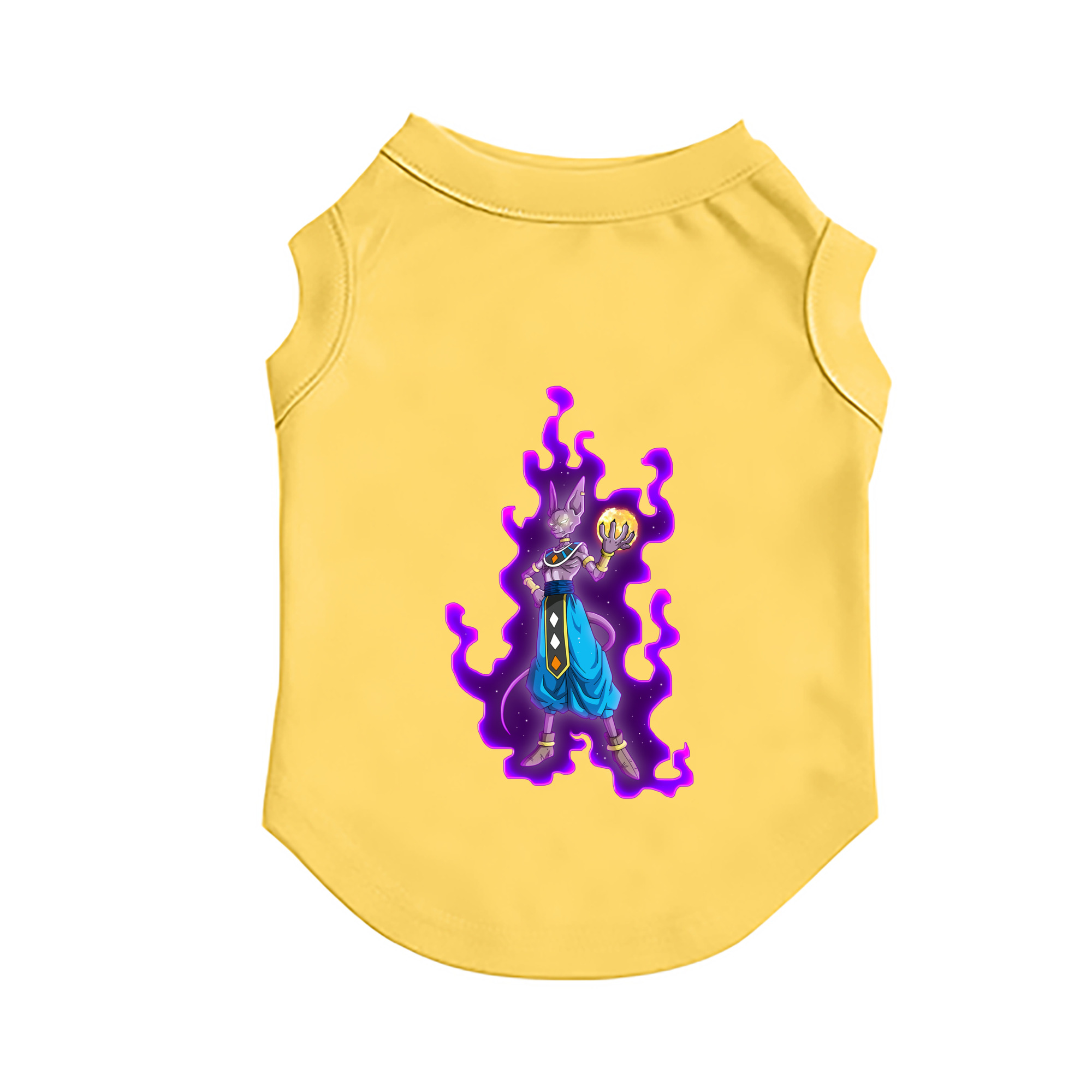 （画像用） ドラゴンボール ビルス 破壊神ビルス DRAGON BALL Beerus Birusu ペット用ベスト