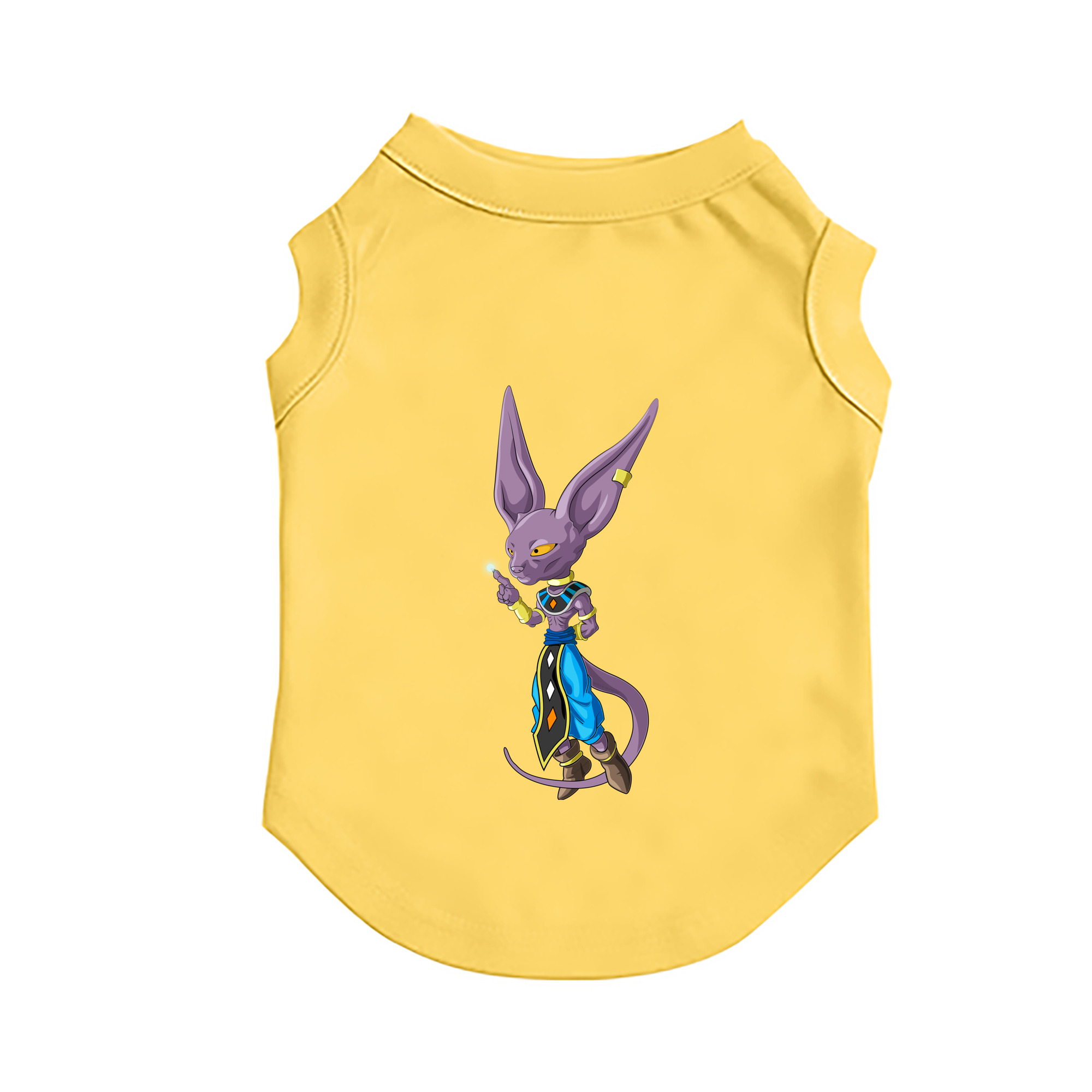 （画像用） ドラゴンボール ビルス 破壊神ビルス DRAGON BALL Beerus Birusu ペット用ベスト