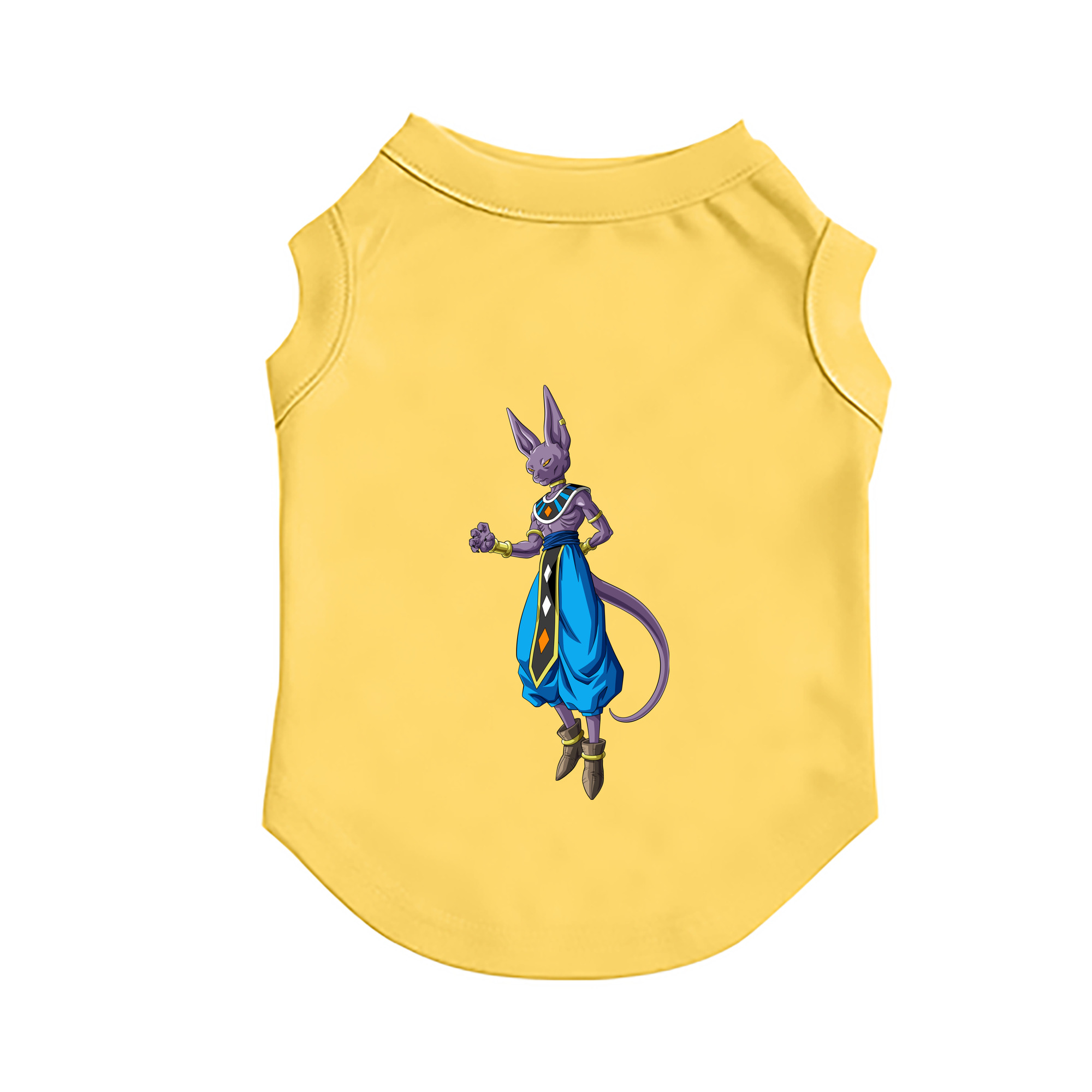 （画像用） ドラゴンボール ビルス 破壊神ビルス DRAGON BALL Beerus Birusu ペット用ベスト