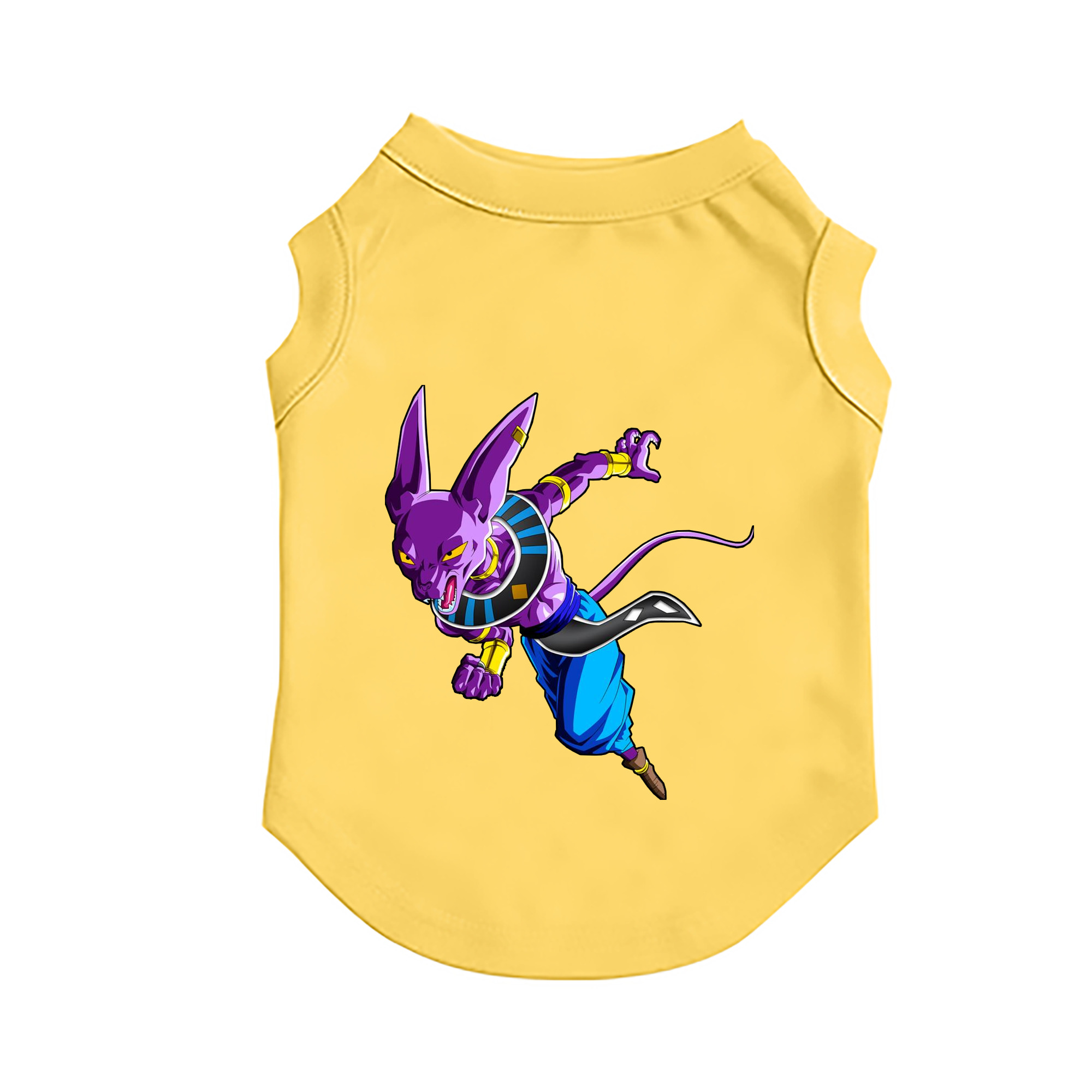 （画像用） ドラゴンボール ビルス 破壊神ビルス DRAGON BALL Beerus Birusu ペット用ベスト
