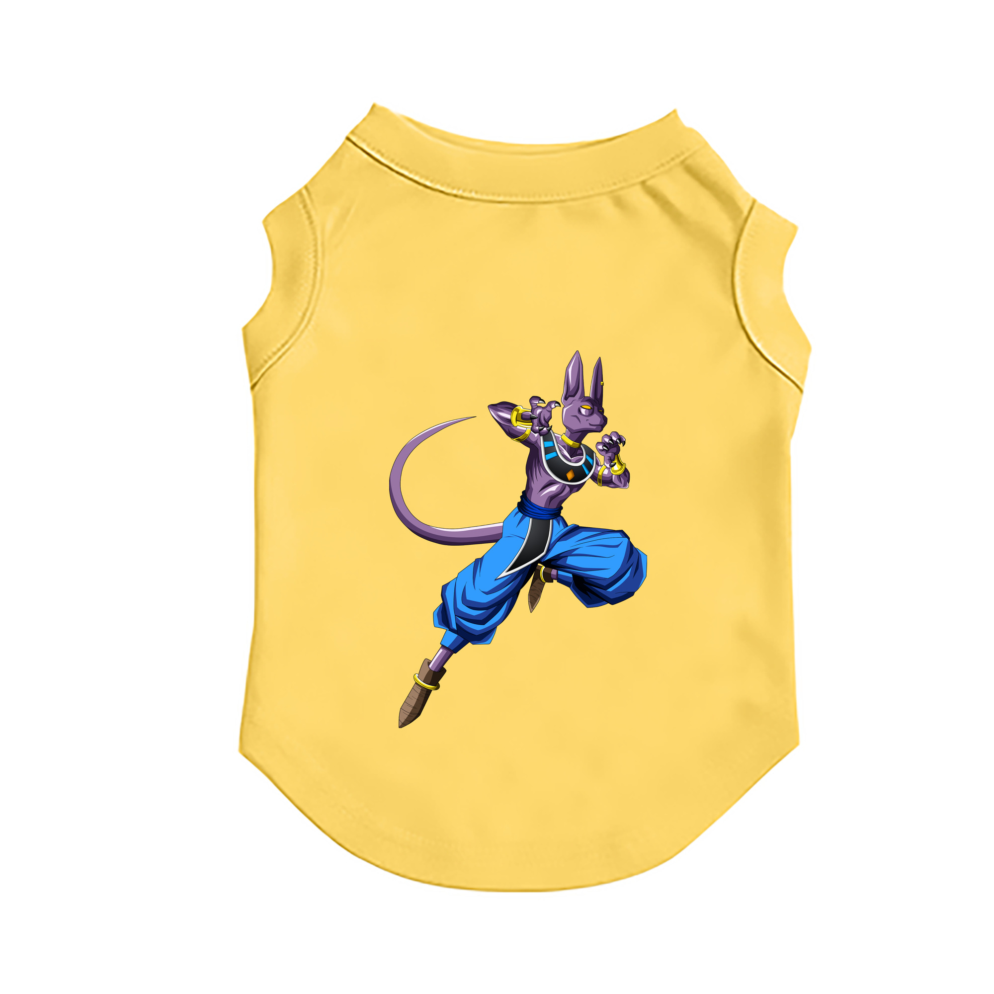 （画像用） ドラゴンボール ビルス 破壊神ビルス DRAGON BALL Beerus Birusu ペット用ベスト