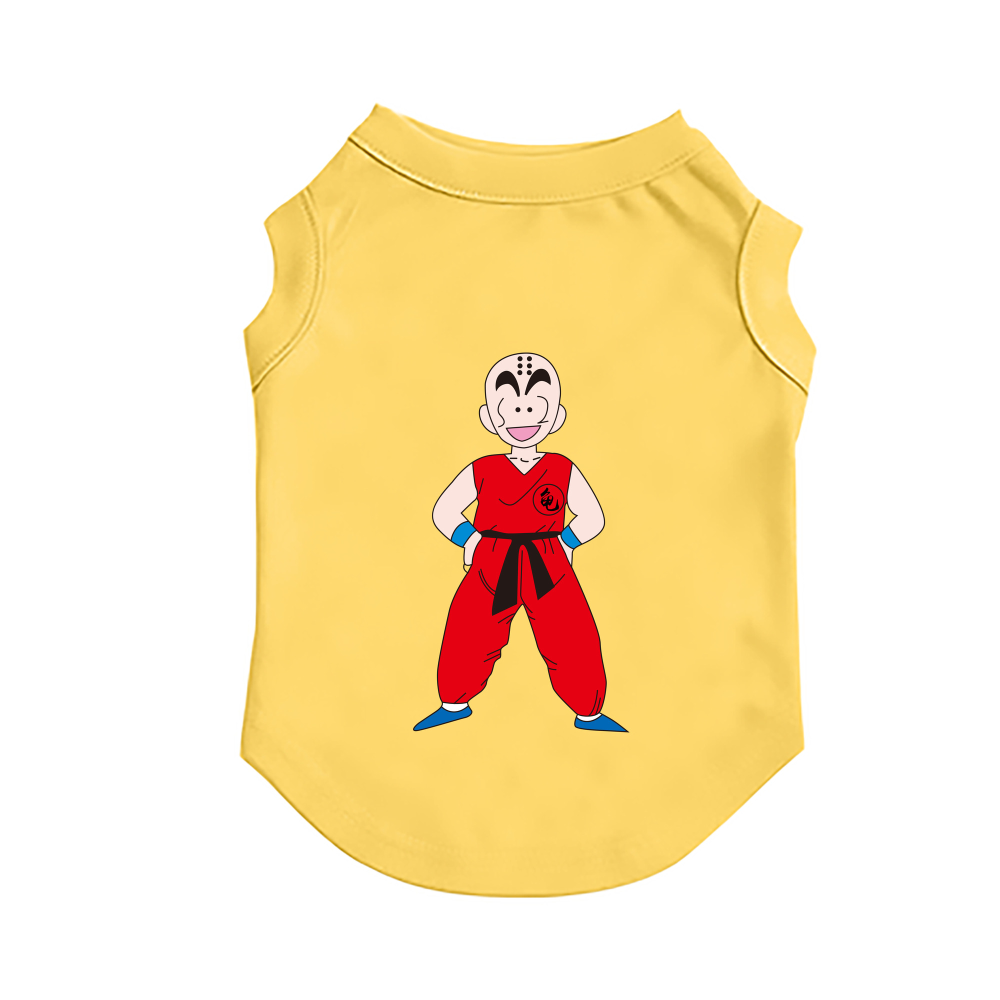 （画像用） ドラゴンボール クリリン DRAGON BALL krillin ペット用ベスト