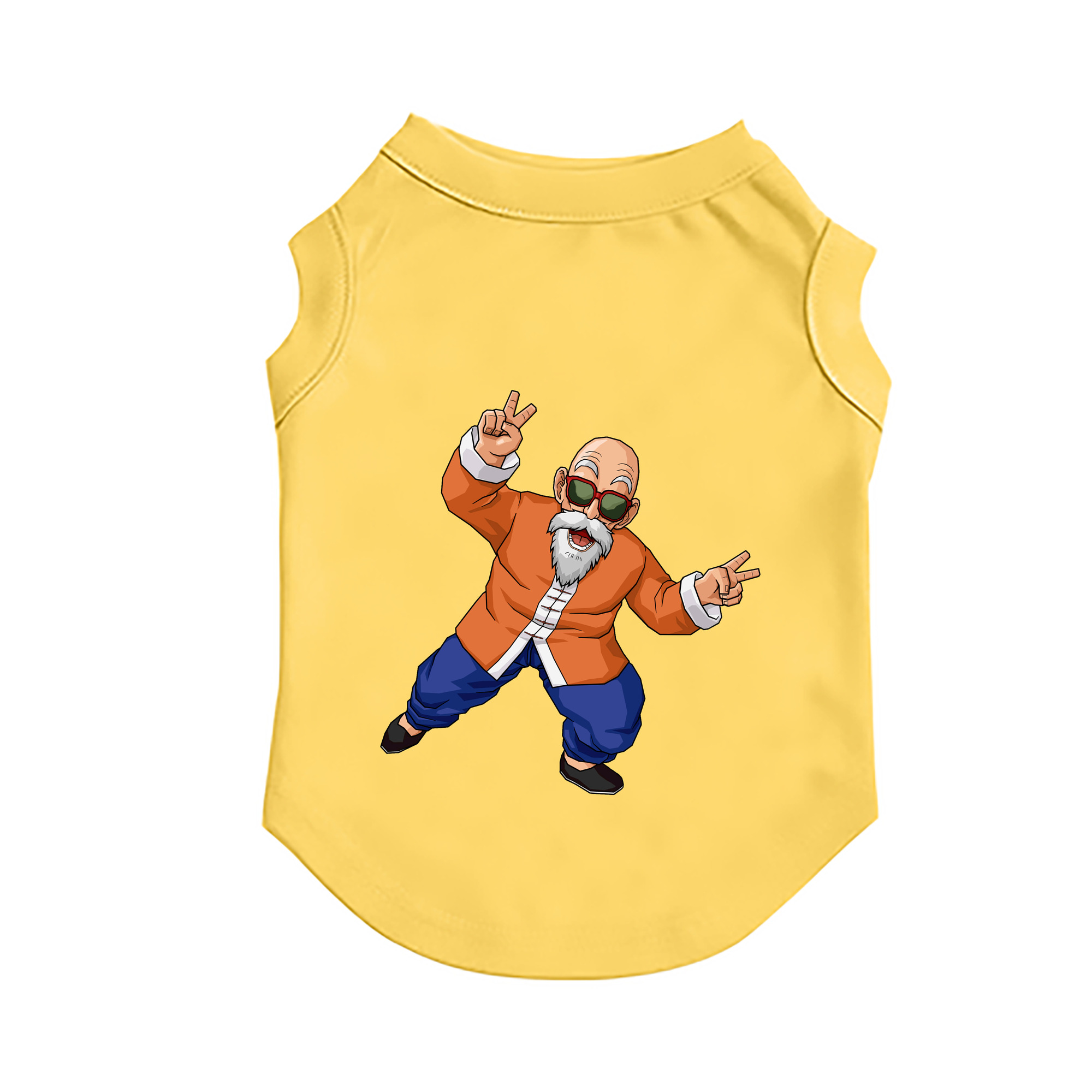 （画像用） ドラゴンボール 亀仙人（かめせんにん） DRAGON BALL Master Roshi Kame Sennin ペット用ベスト